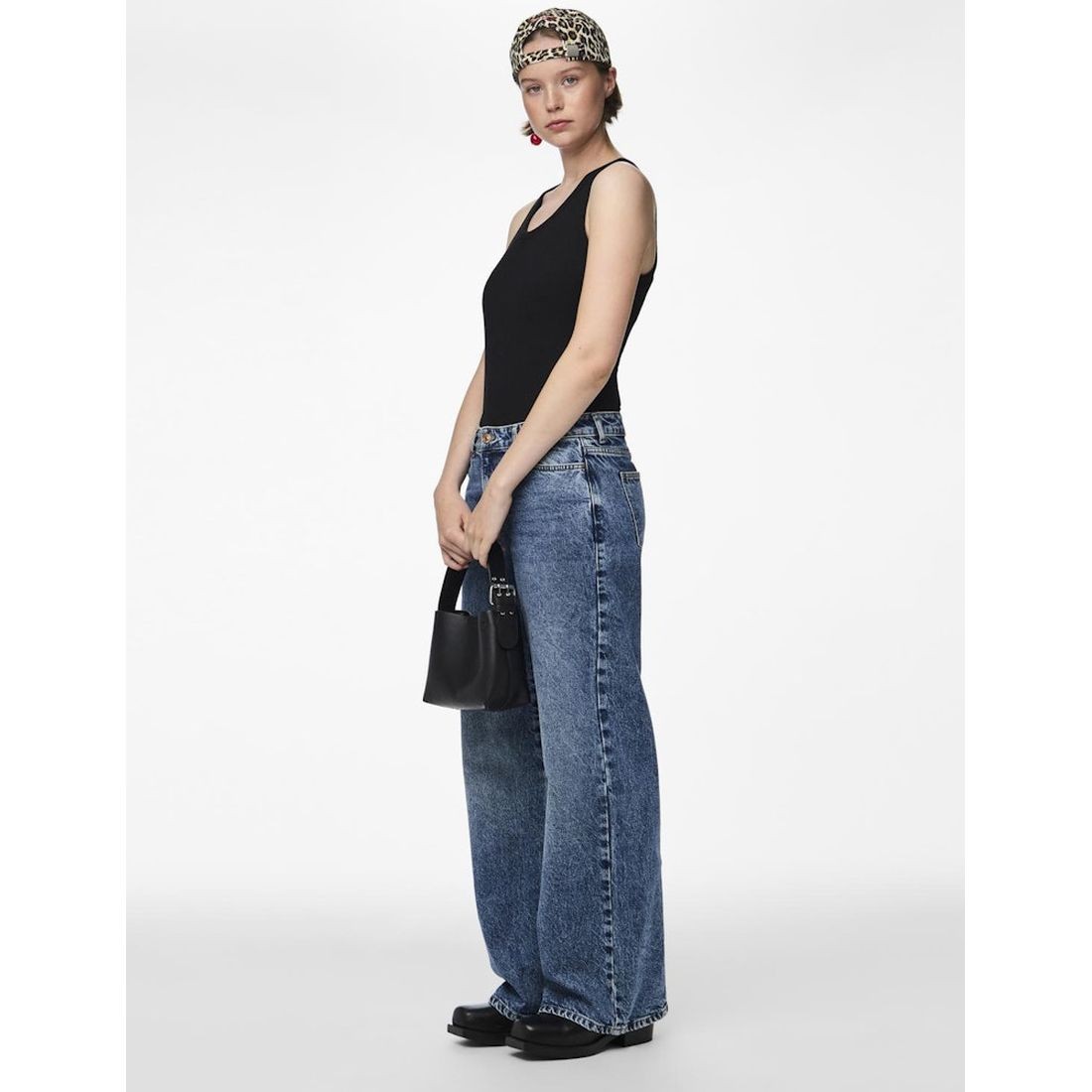 PIECES Pėdkelnės moterims, Juoda, Pcanibi tights 7