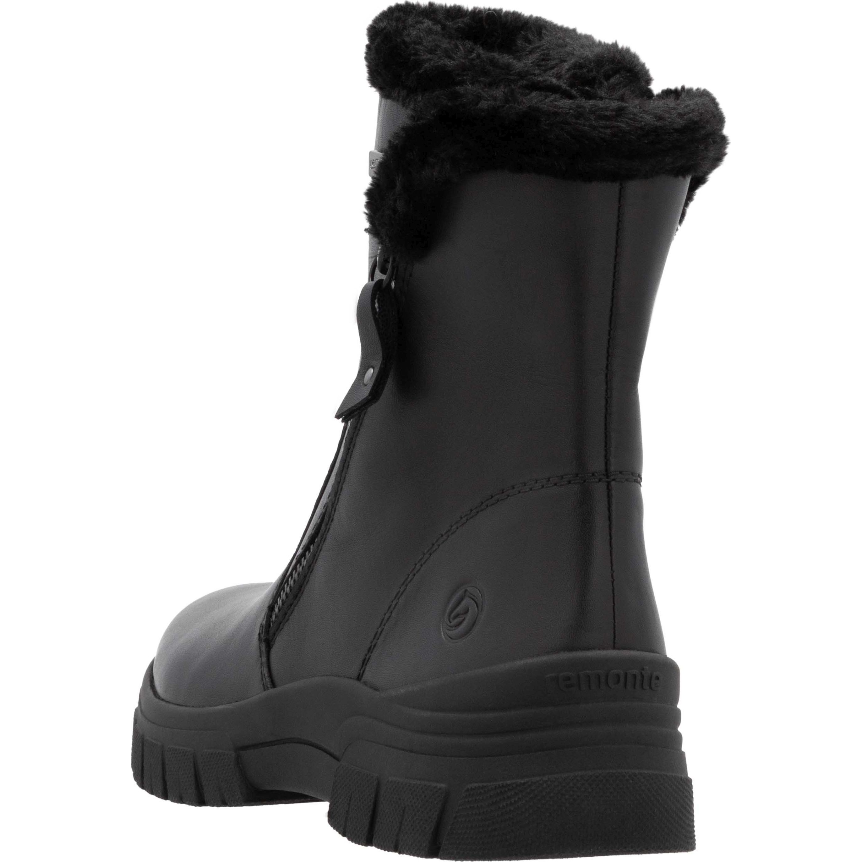 REMONTE Aulinukai moterims, Juoda, Ladies mid height boots 6