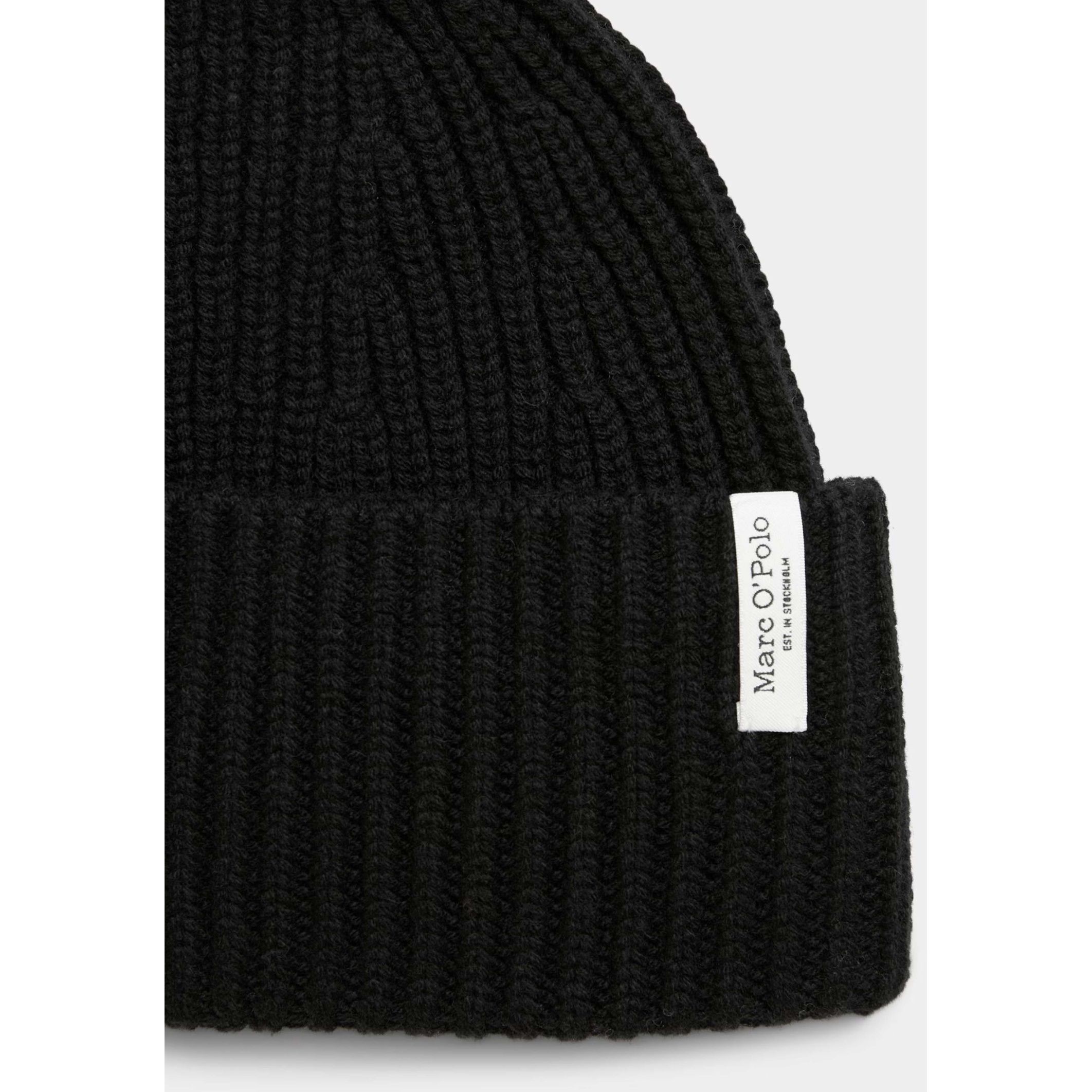 MARC O'POLO Kepurė moterims, Juoda, Cap 410517901209 2