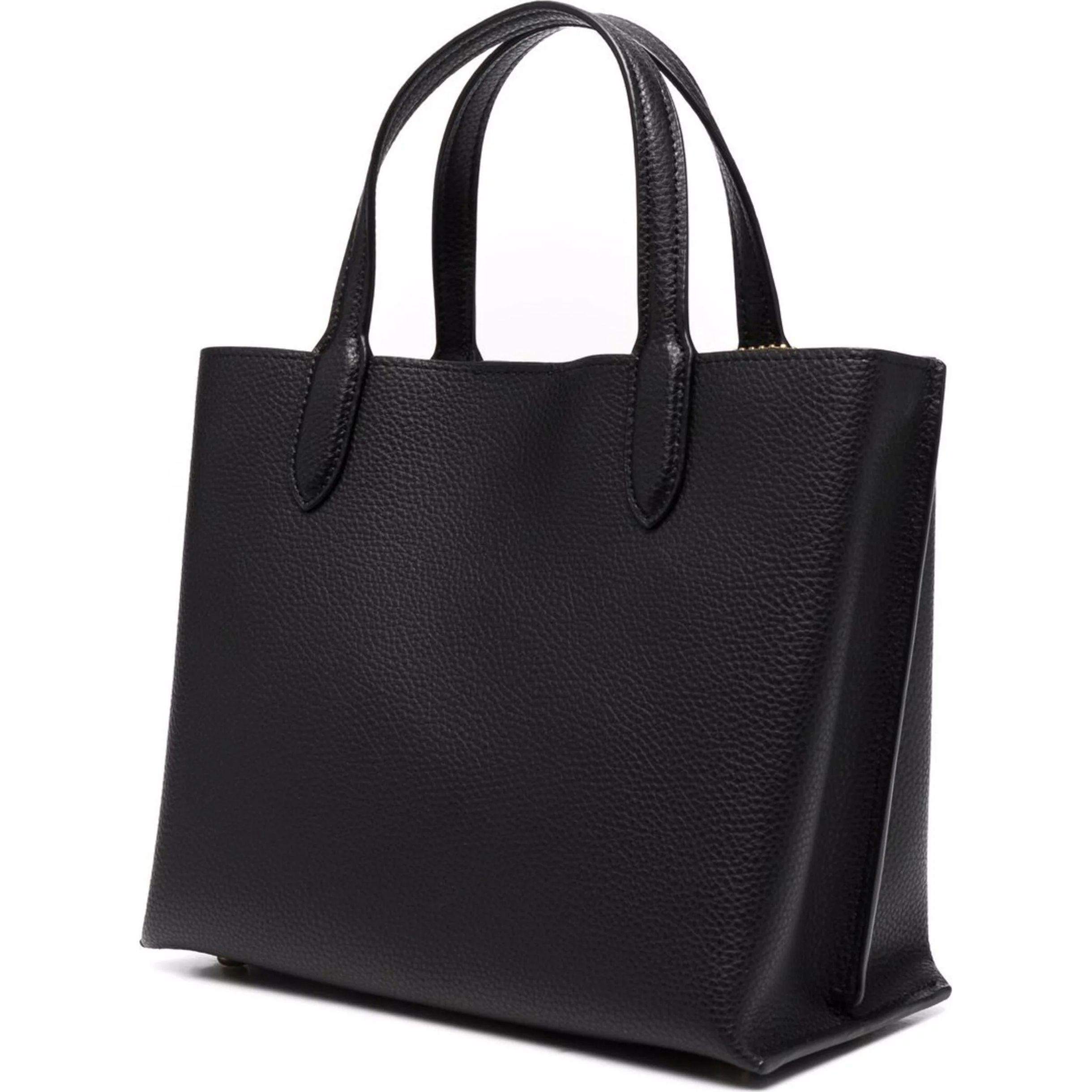 COACH Pirkinių krepšys moterims, Juoda, Leather willow tote 2