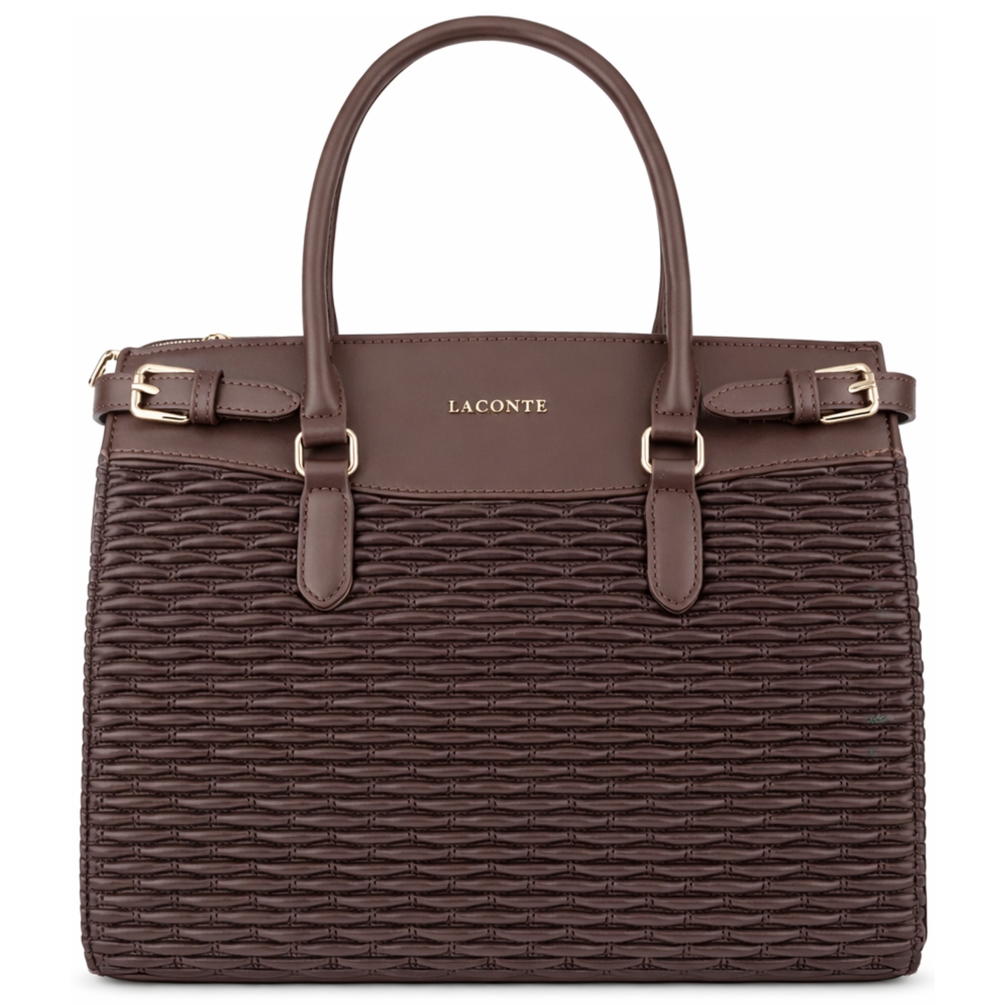 LA CONTE Pirkinių krepšys moterims, D.brown, Tote bag 1