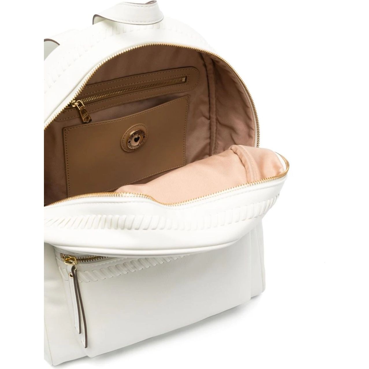 LOVE MOSCHINO Kuprinė moterims, Balta, Backpack 4