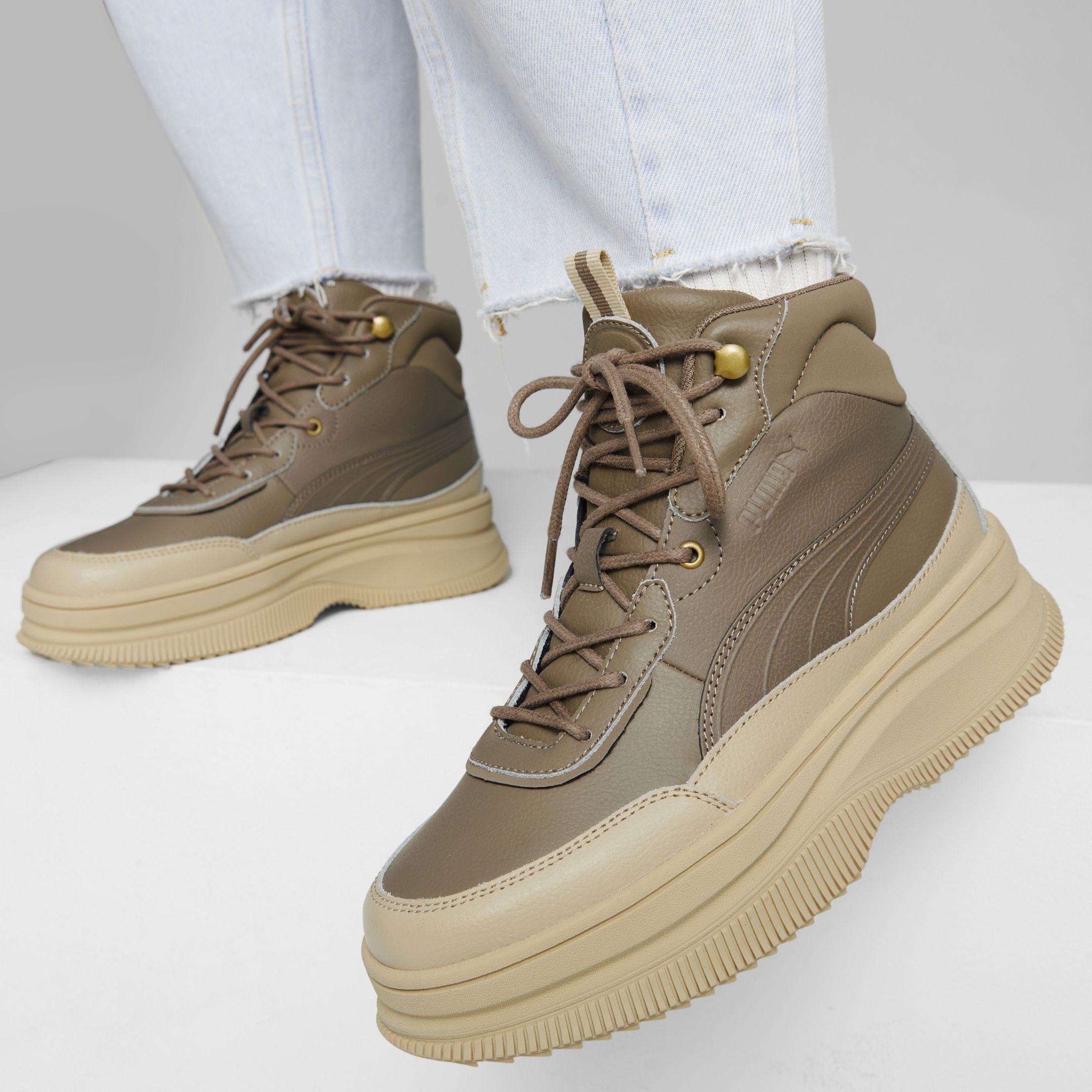PUMA Aulinukai moterims, Ruda, Mayra booties 7