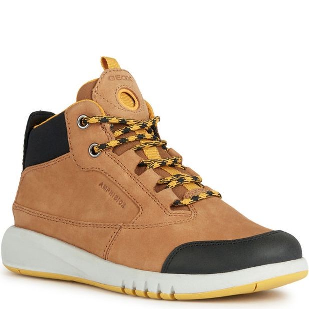 GEOX Aulinukai berniukams, Ruda, Aeranter abx booties 1