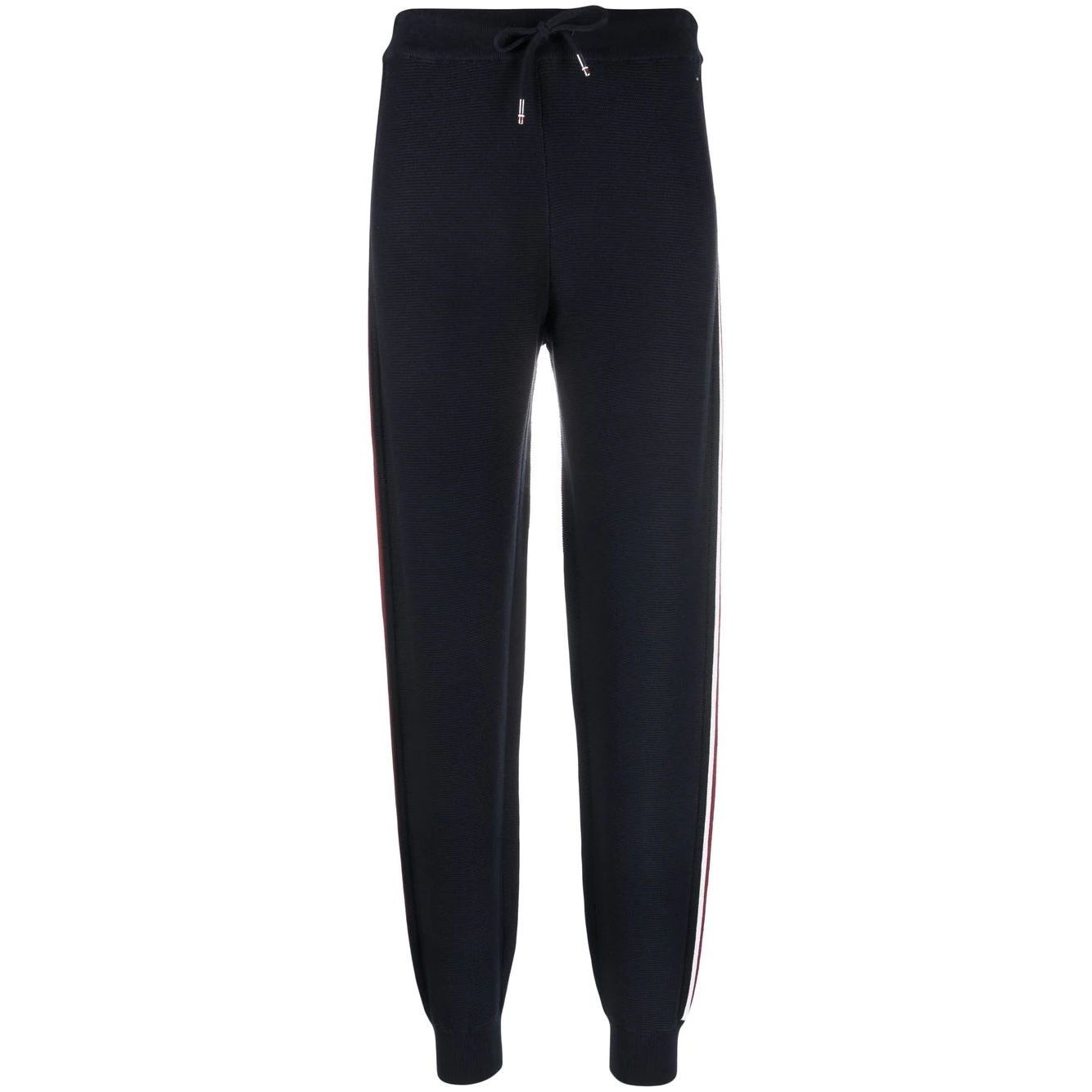 TOMMY HILFIGER Sportinės kelnės moterims, Mėlyna, Regular global jogger pant 1