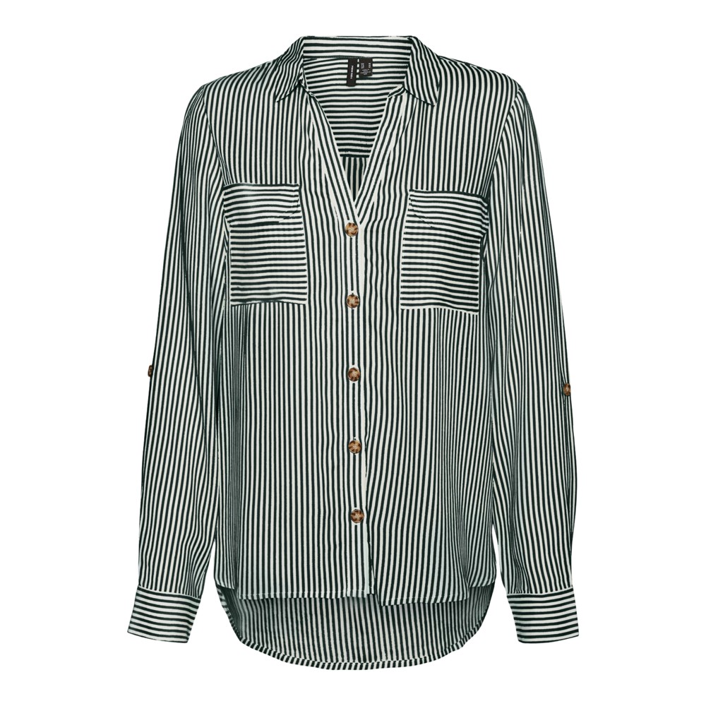 VERO MODA Marškiniai moterims, Balta, Bumpy shirt 1