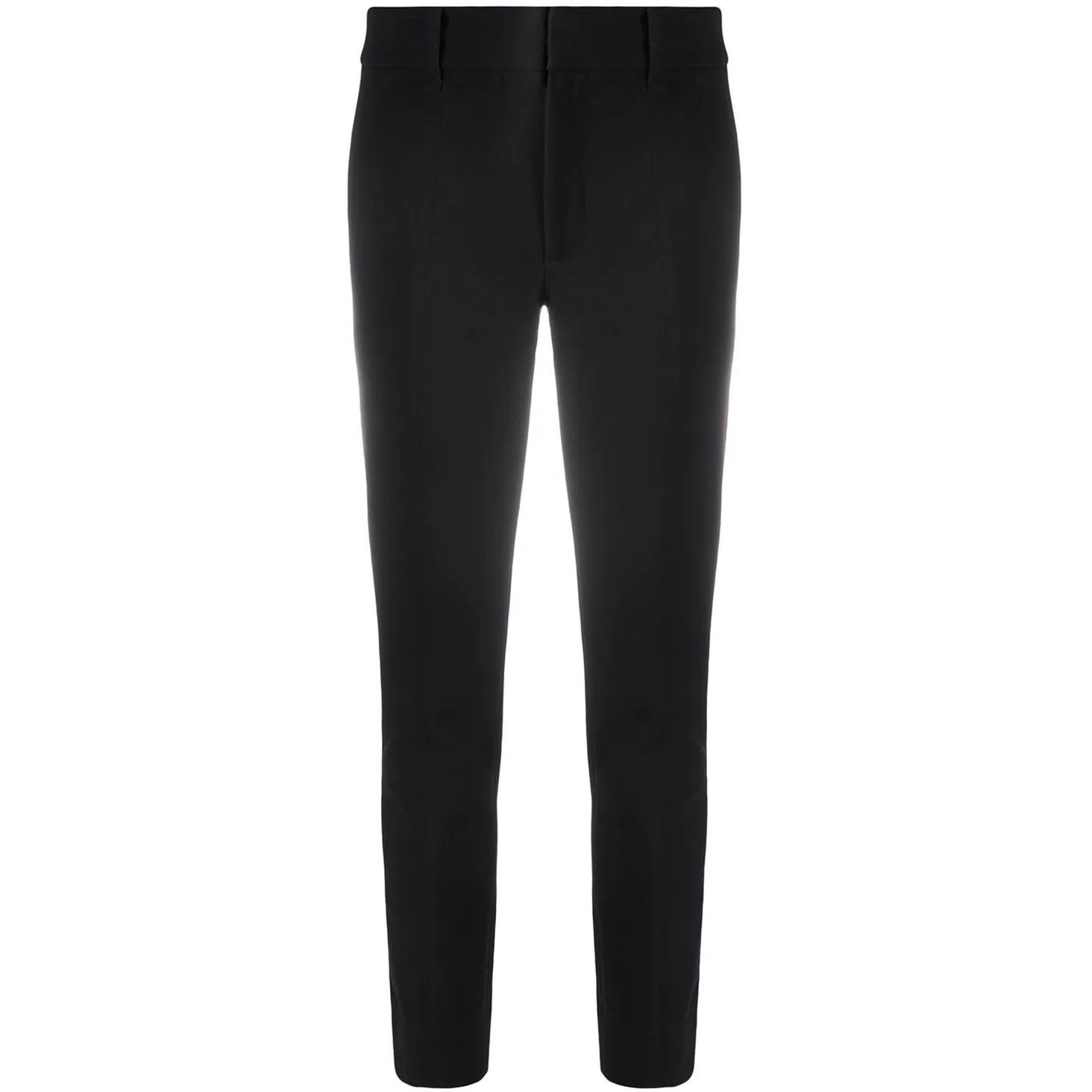 VINCE Laisvalaikio kelnės moterims, Juoda, High waist cigarette pant 1