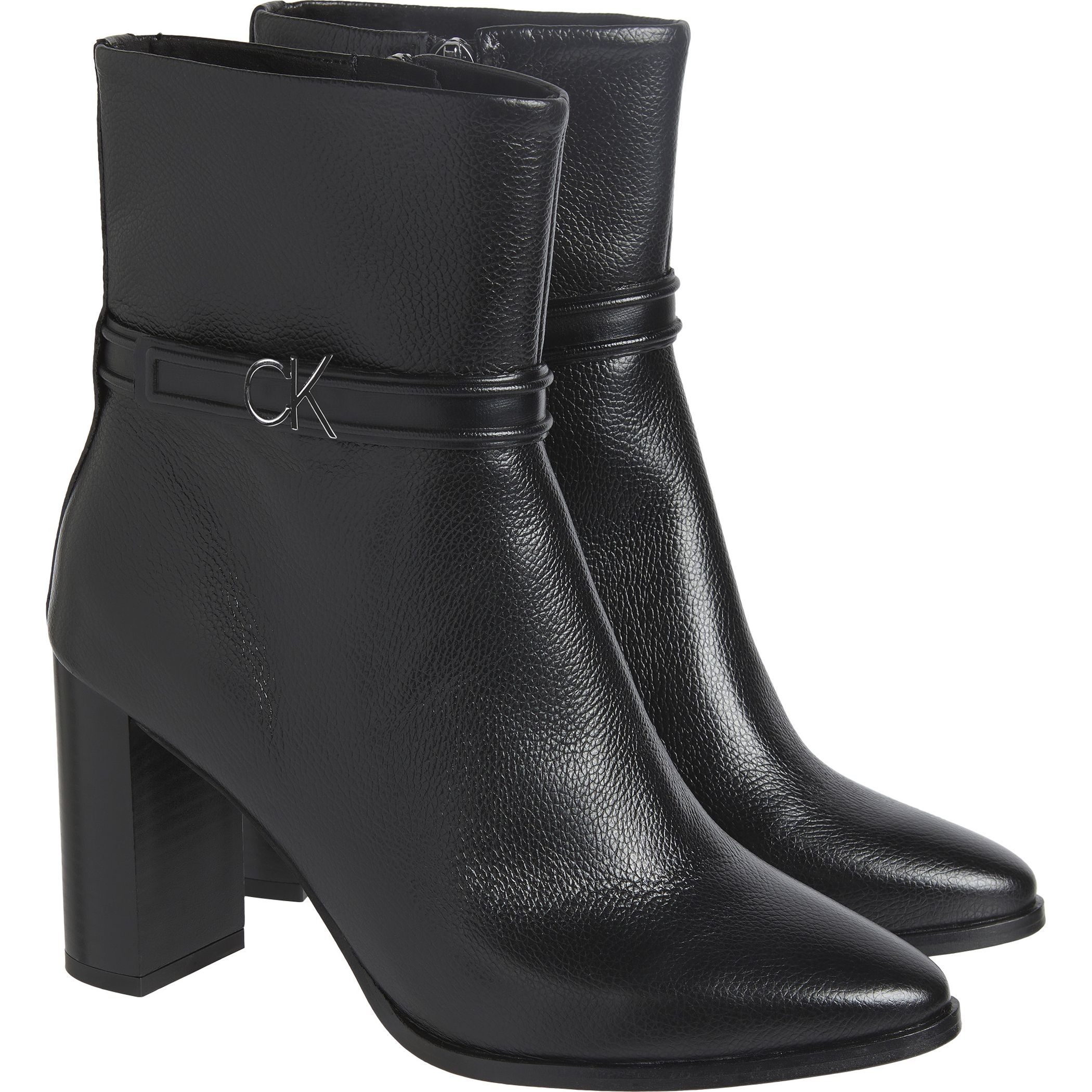 CALVIN KLEIN Aulinukai moterims, Juoda, Heel ankle boot 85 1