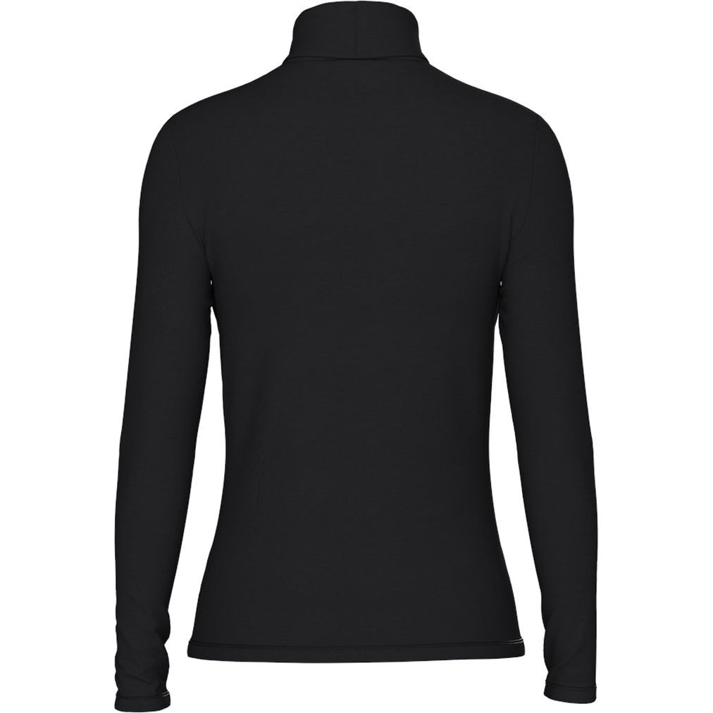PIECES Palaidinės moterims, Juoda, PCSIRENE LS ROLLNECK 6