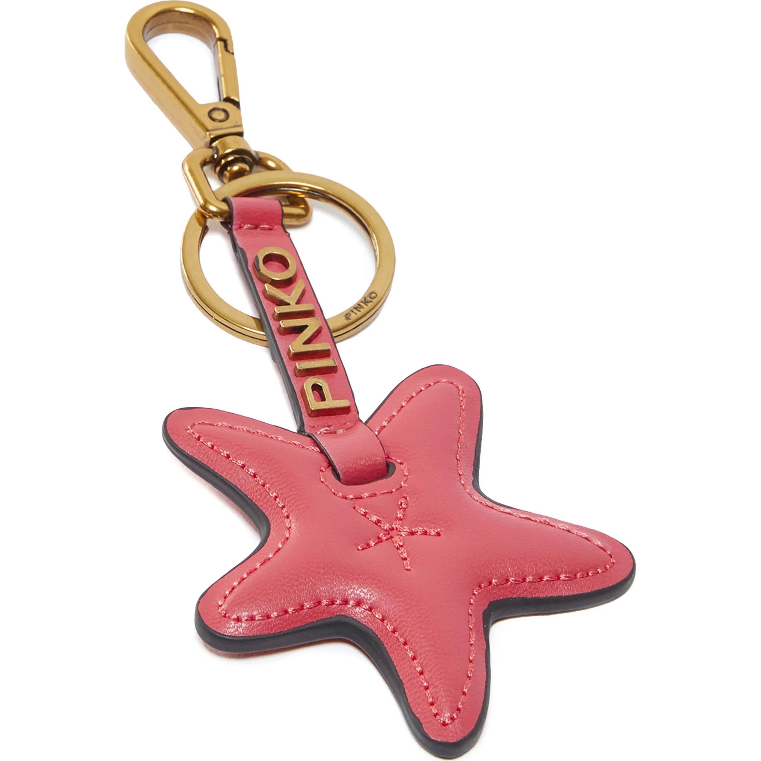 PINKO Pakabutis moterims, Rožinė, Keyring 2