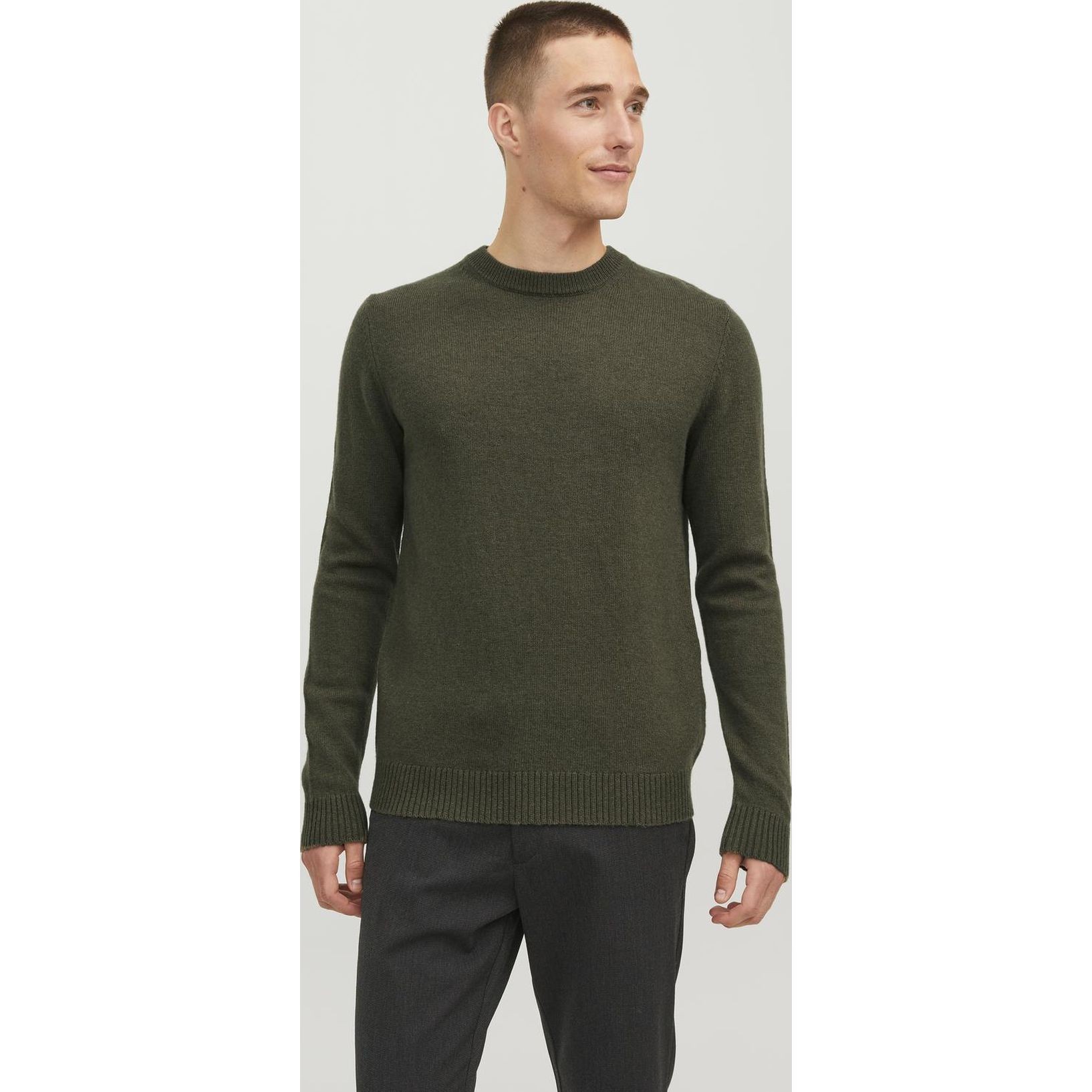 JACK & JONES Megztinis vyrams, JPRCCLAMBSWOOL KNIT CR 2