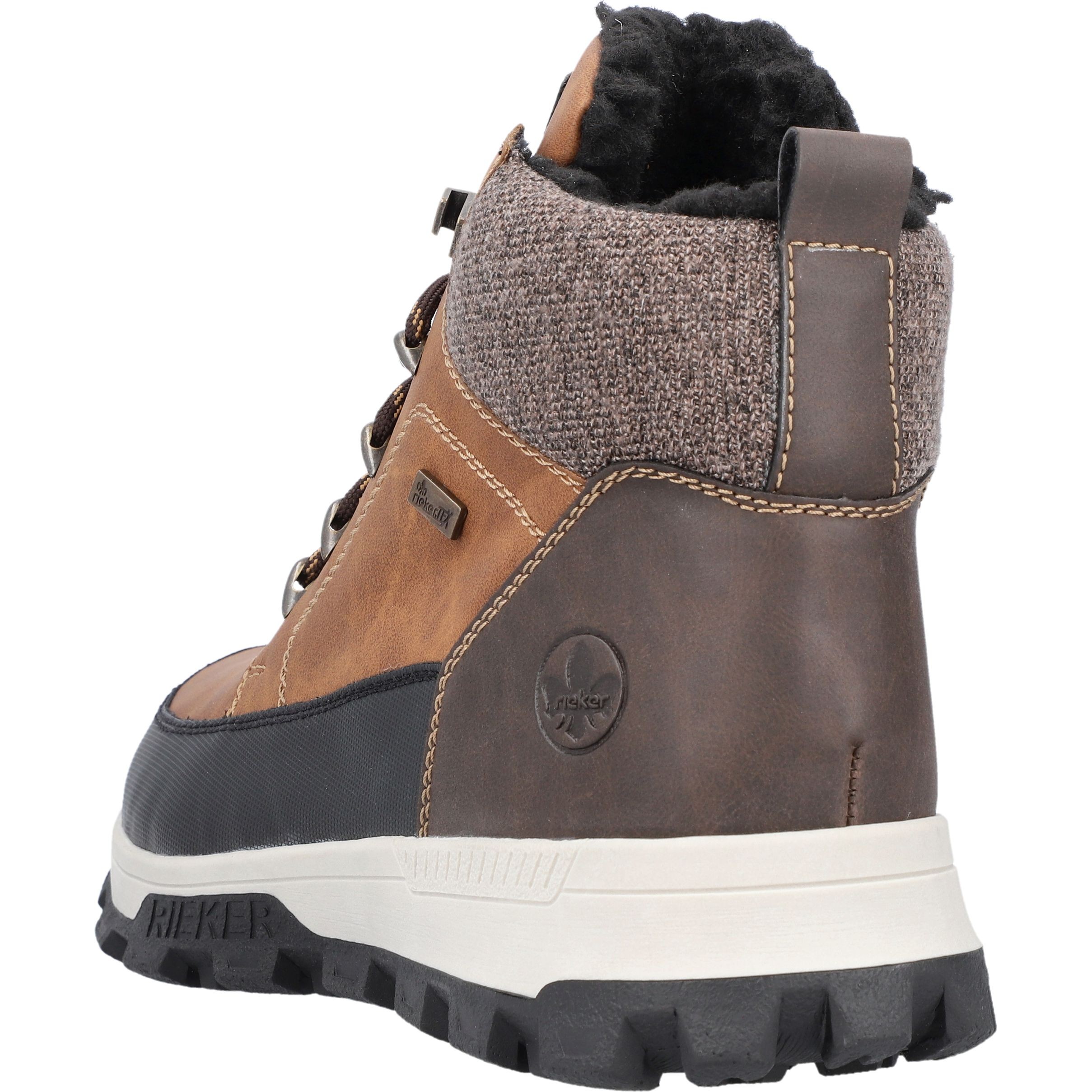 RIEKER Aulinukai vyrams, Ruda, BOOTIES 7