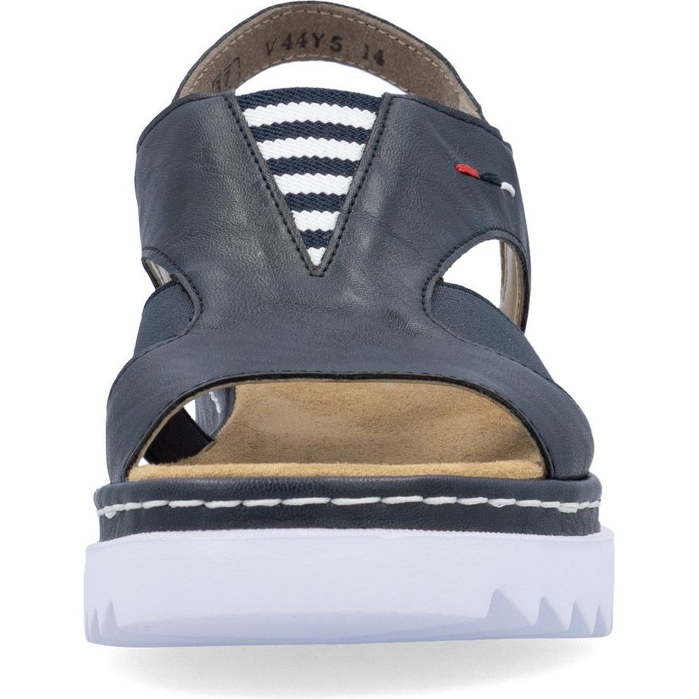 RIEKER Basutės moterims, Mėlyna, Sandals 6