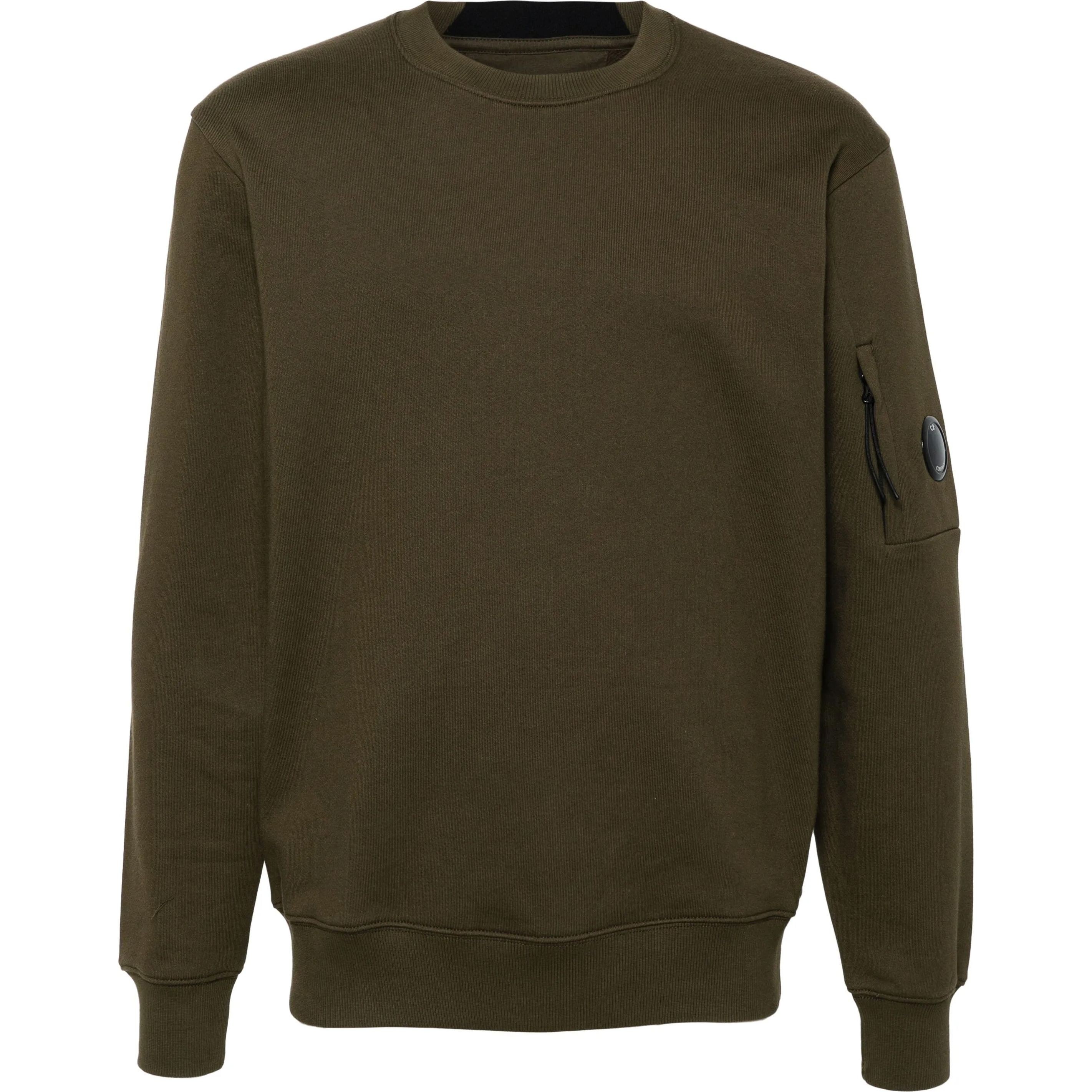 C.P. COMPANY Megztinis vyrams, Ruda, Crew neck