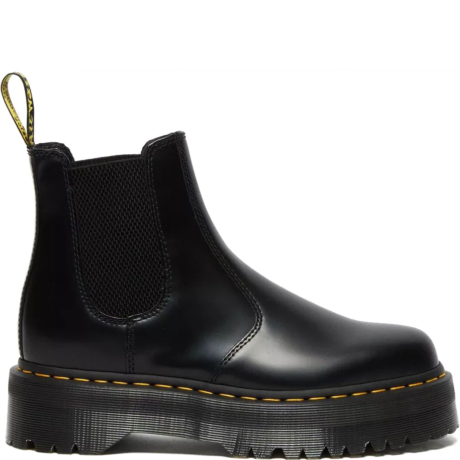 DR. MARTENS Aulinukai, Juoda, 2976 Quad Smooth Booties 2