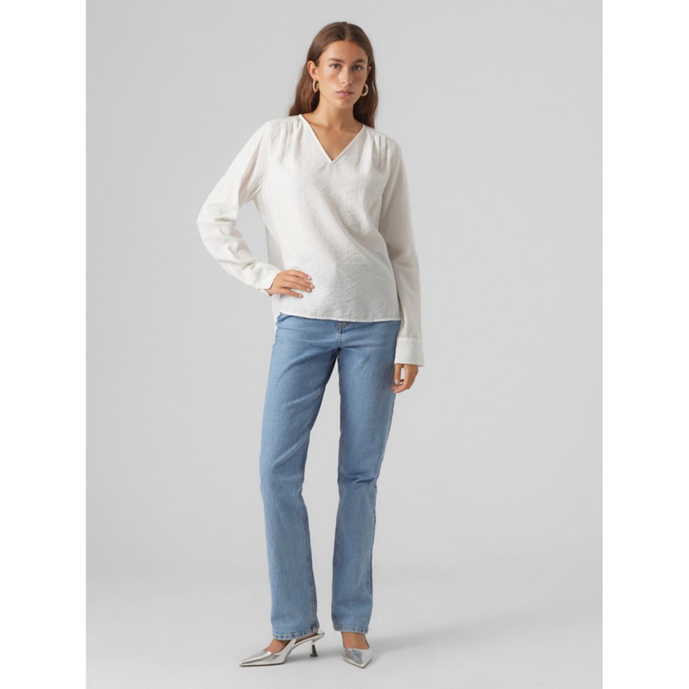 VERO MODA Palaidinės moterims, Balta, Lena top 4