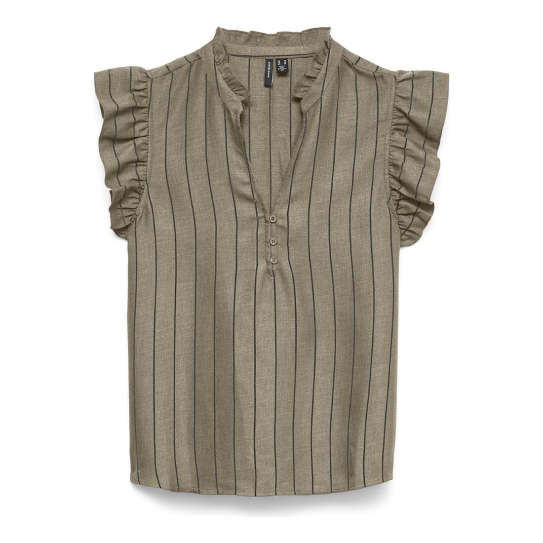 VERO MODA Palaidinės moterims, Ruda, Odette v-neck top