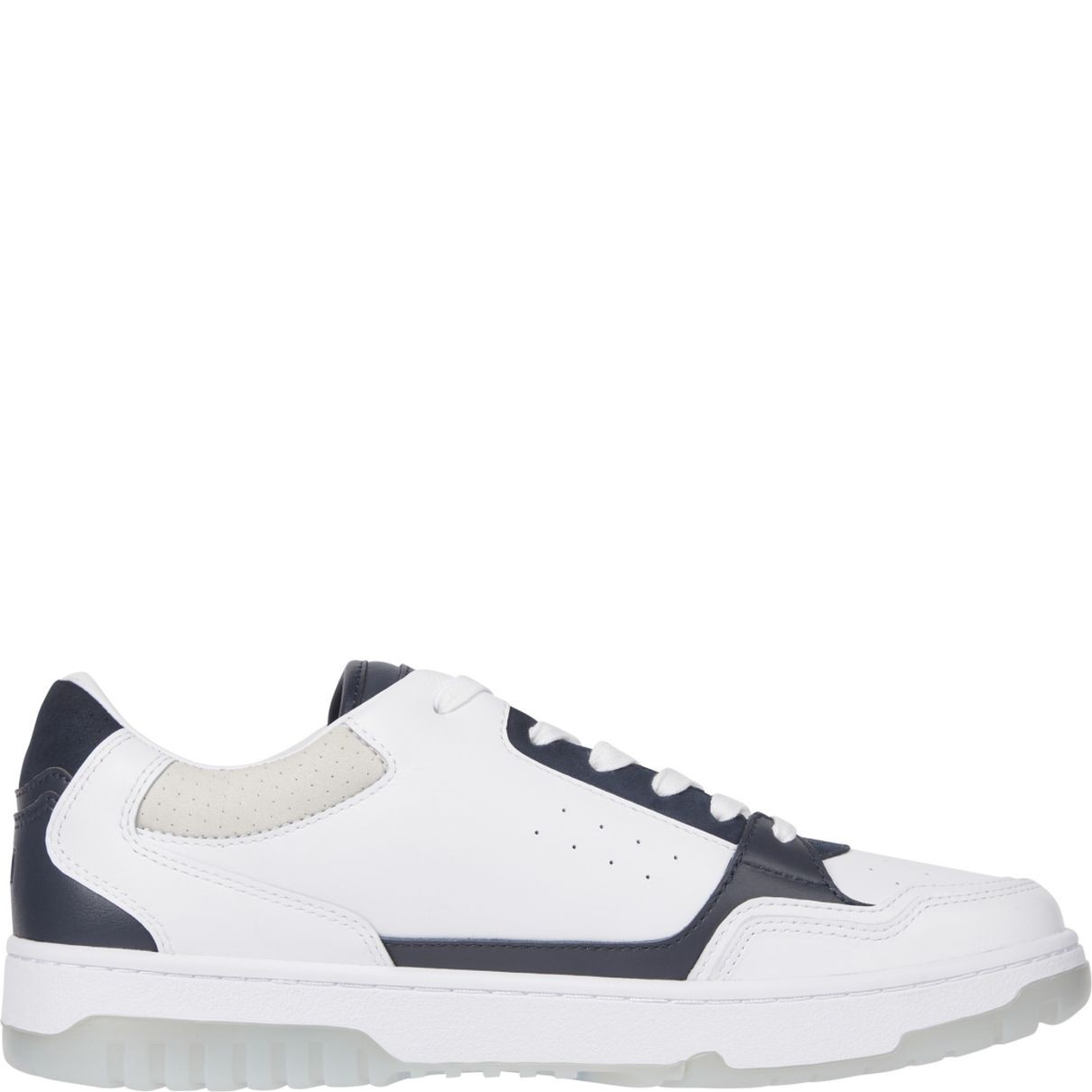 TOMMY HILFIGER Laisvalaikio bateliai vyrams, Balta, Basket best locker 2