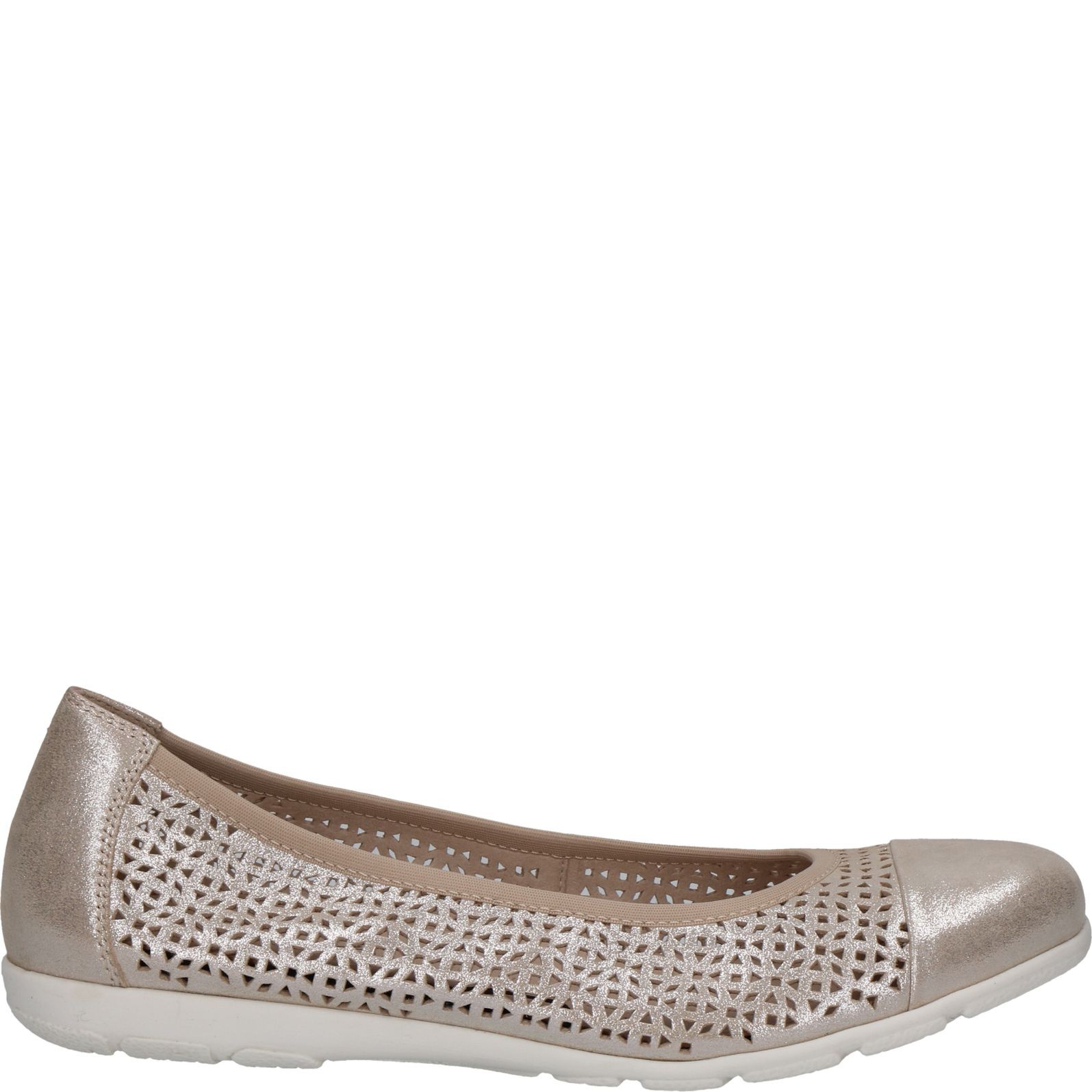 CAPRICE Balerinos moterims, Smėlio, Ballerinas 2