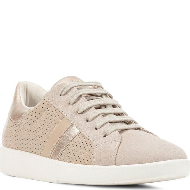 GEOX Laisvalaikio bateliai moterims, Smėlio, Meleda sneakers 2