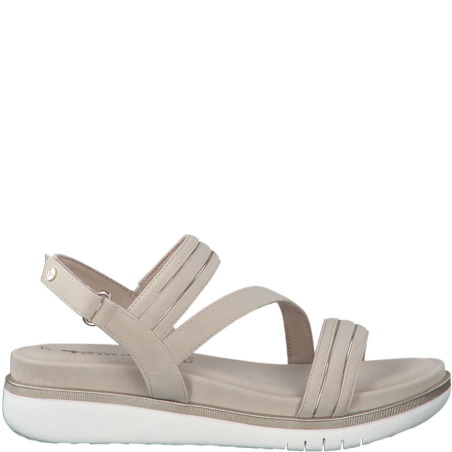 TAMARIS Basutės moterims, Smėlio, SANDALS 2