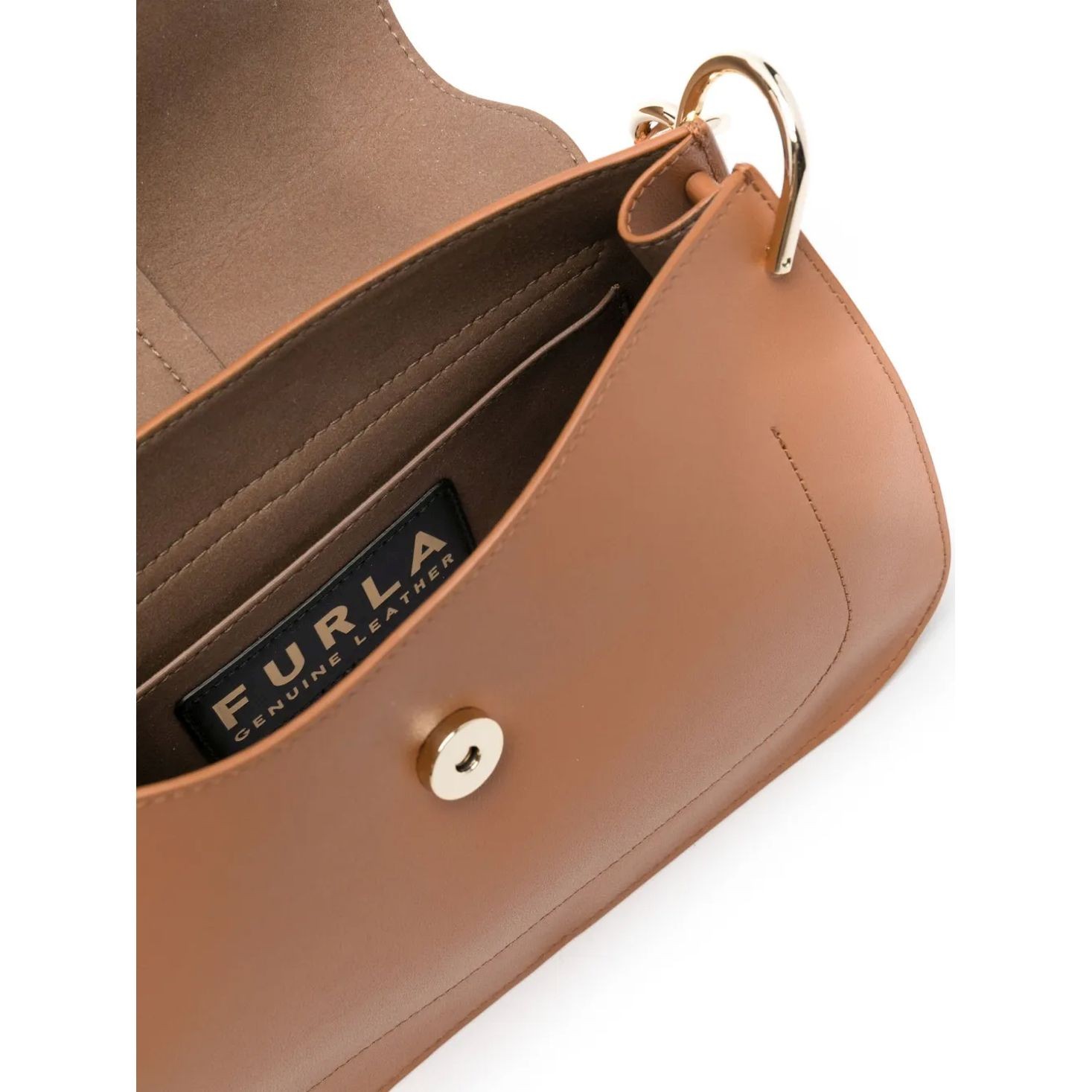 FURLA Rankinė moterims, Ruda, Furla flow m top handle 4