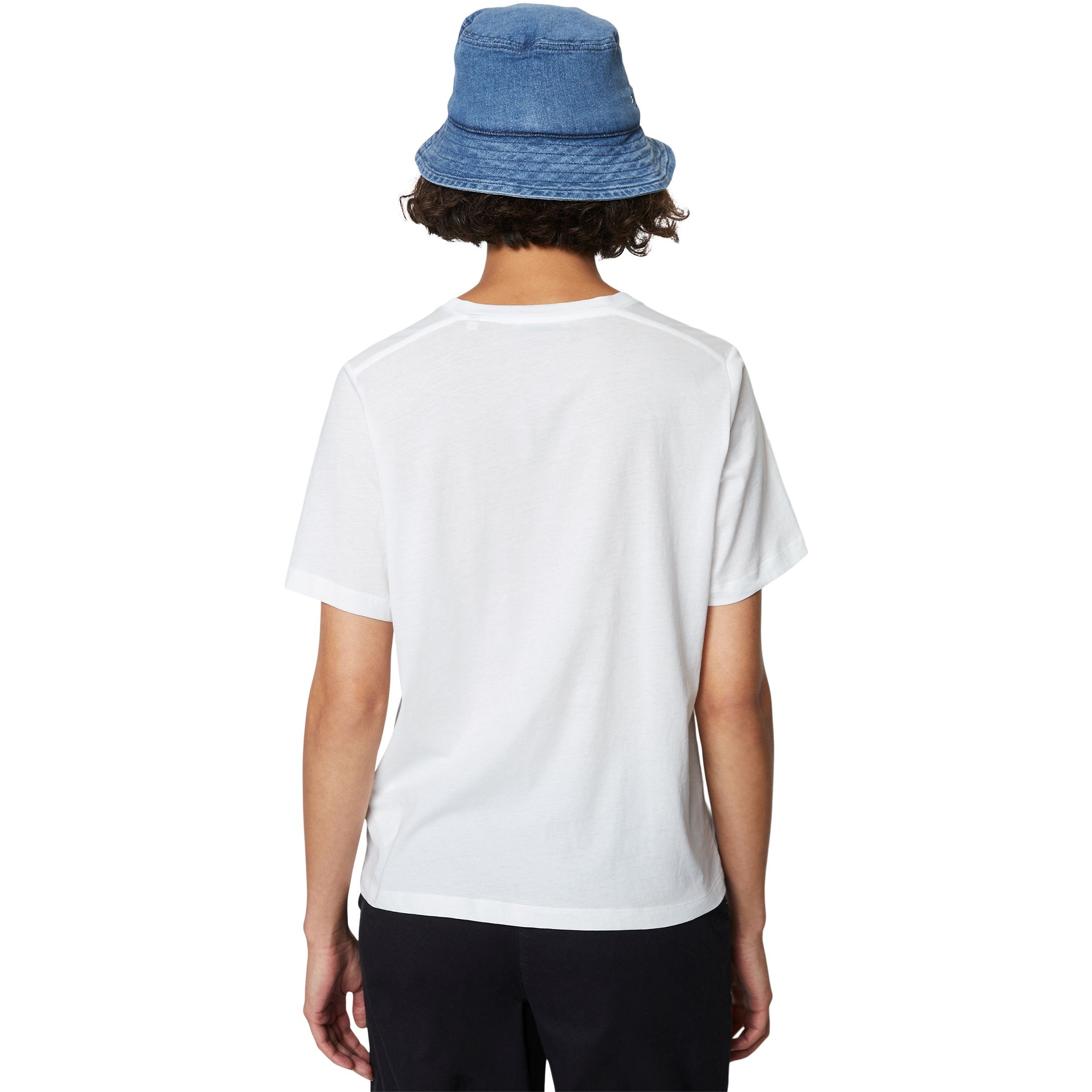 MARC O'POLO Marškinėliai moterims, Balta 3