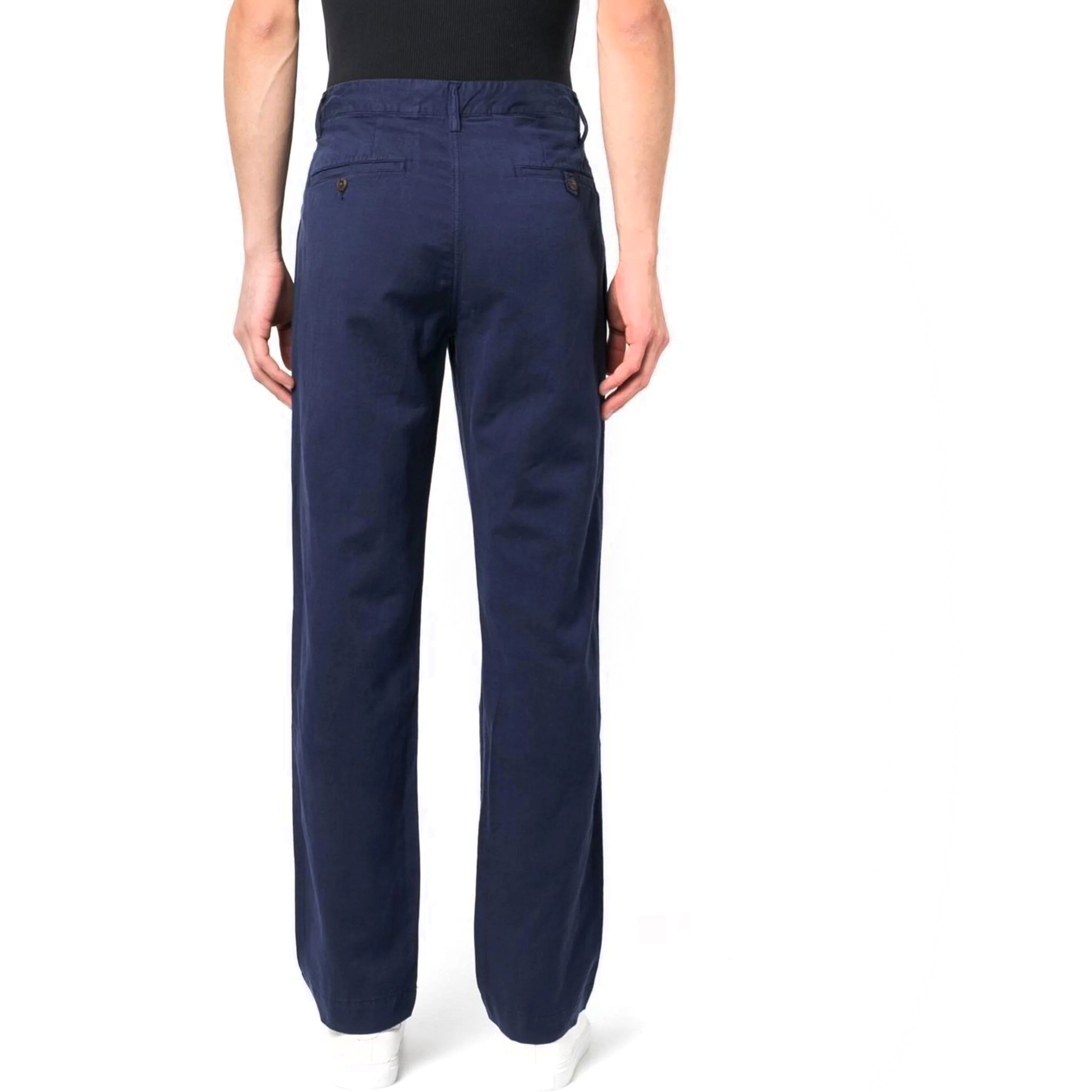 POLO RALPH LAUREN Laisvalaikio kelnės vyrams, Mėlyna, Flat front pant 3