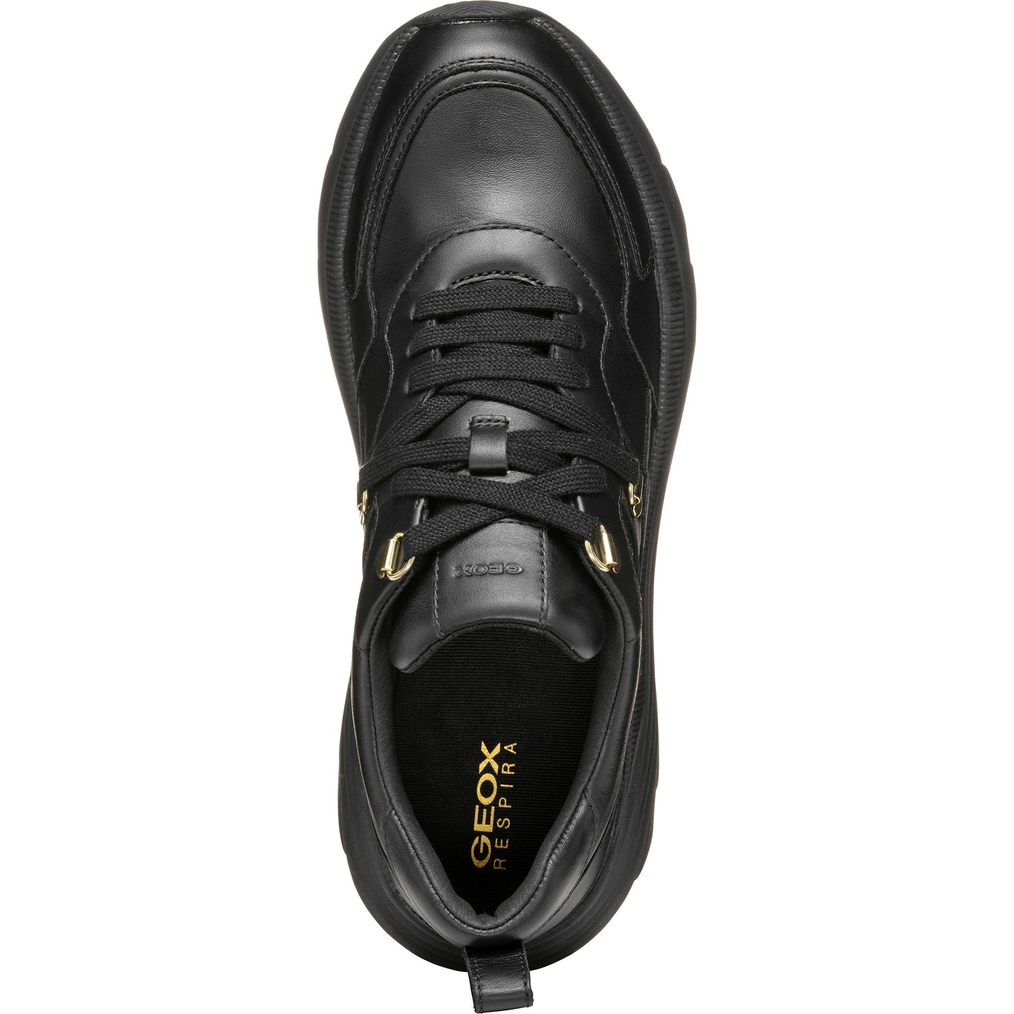 GEOX Laisvalaikio bateliai moterims, Juoda, Diamanta leisure 5