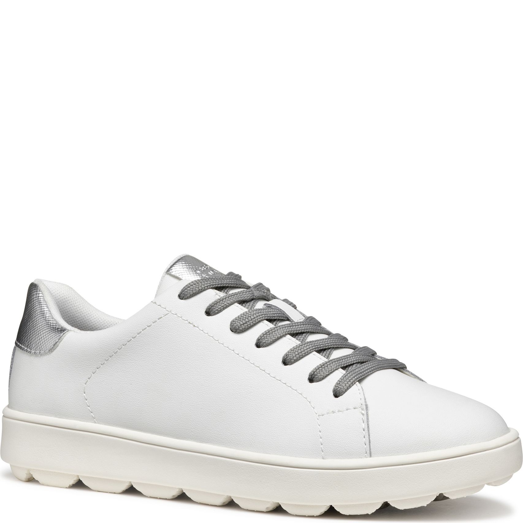 GEOX Laisvalaikio bateliai moterims, Balta, Spherica ecub leisure 1