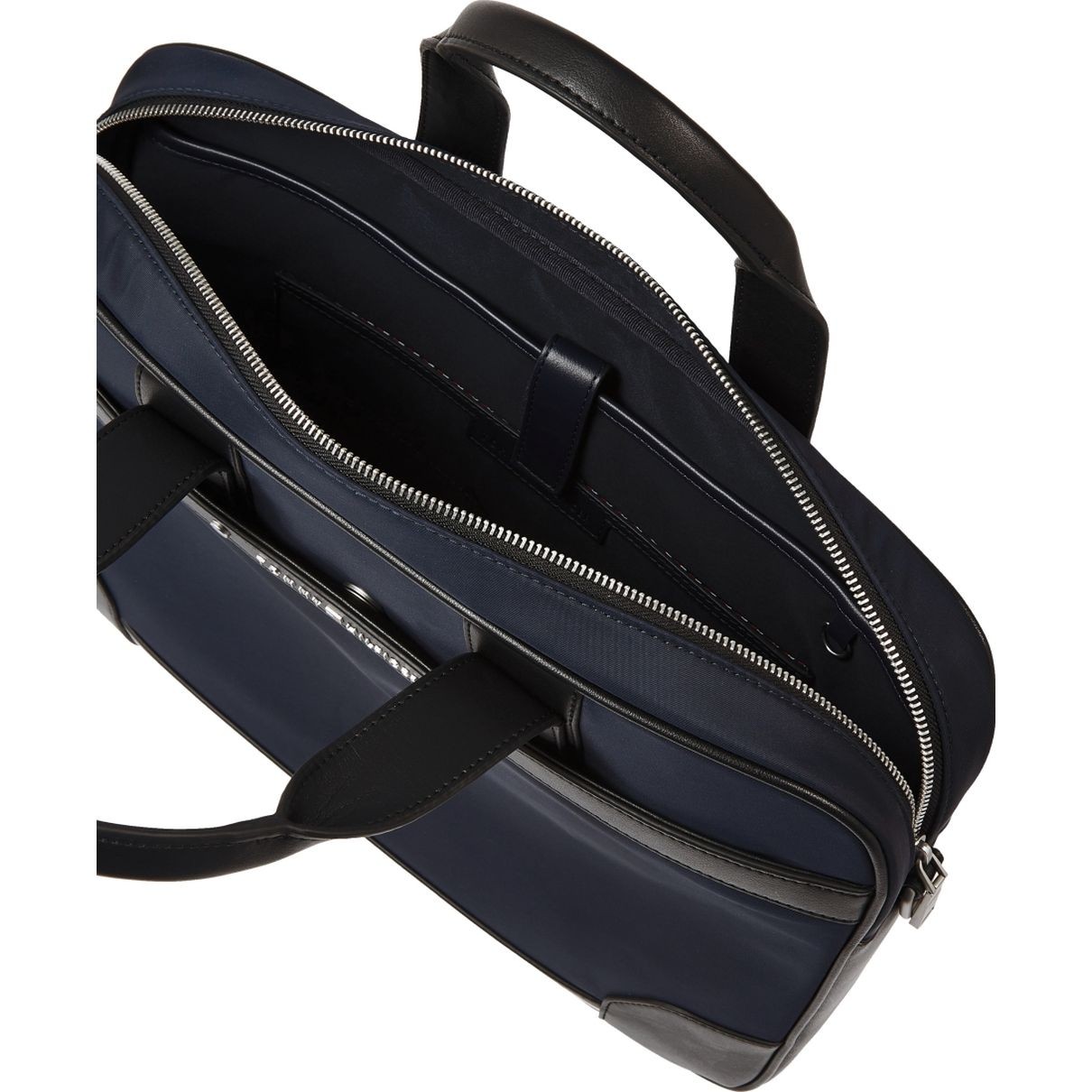 TOMMY HILFIGER Dėklas kompiuteriui vyrams, Mėlyna, Central repreve computer bag 4