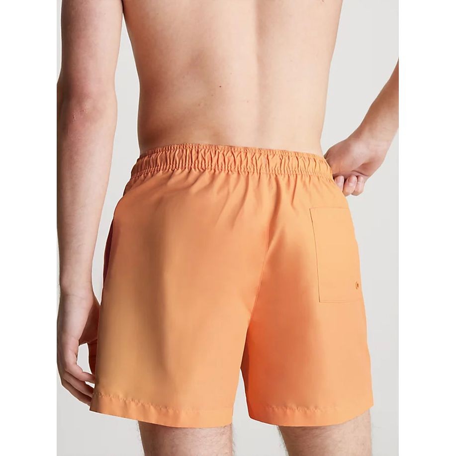 CALVIN KLEIN UW Apatinė kostiumėlio dalis vyrams, Oranžinė, Swim trunk 3