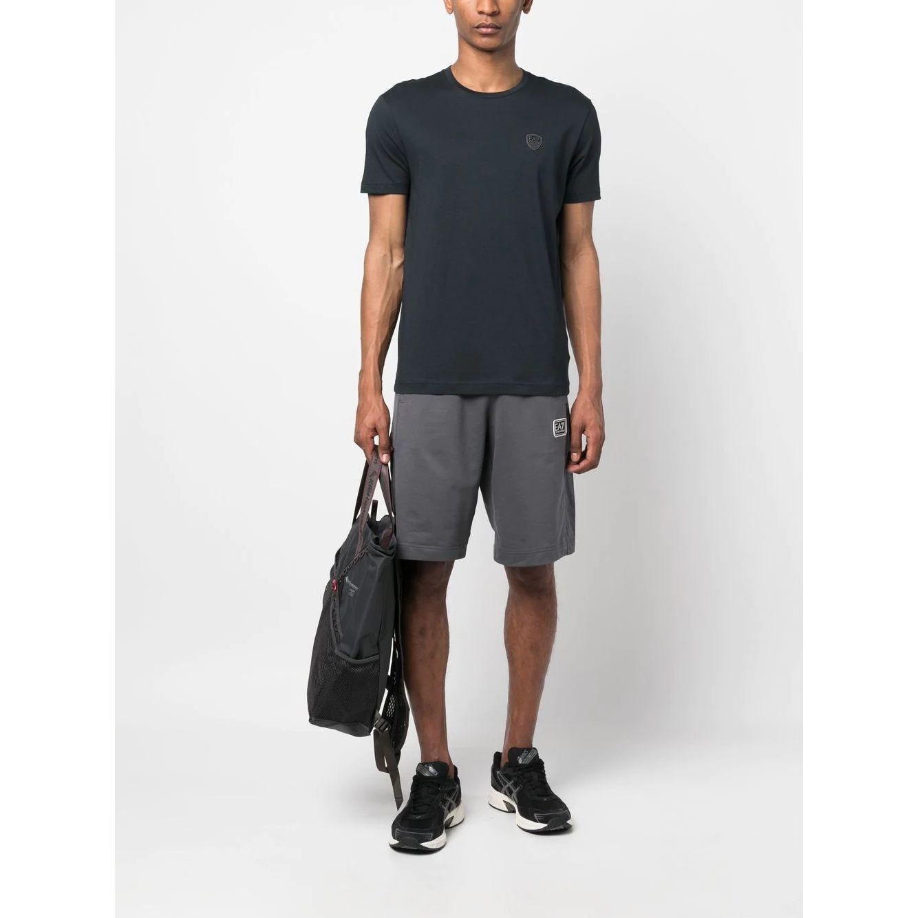 EA7 Marškinėliai trump. rankovėmis vyrams, Mėlyna, T-shirt 3