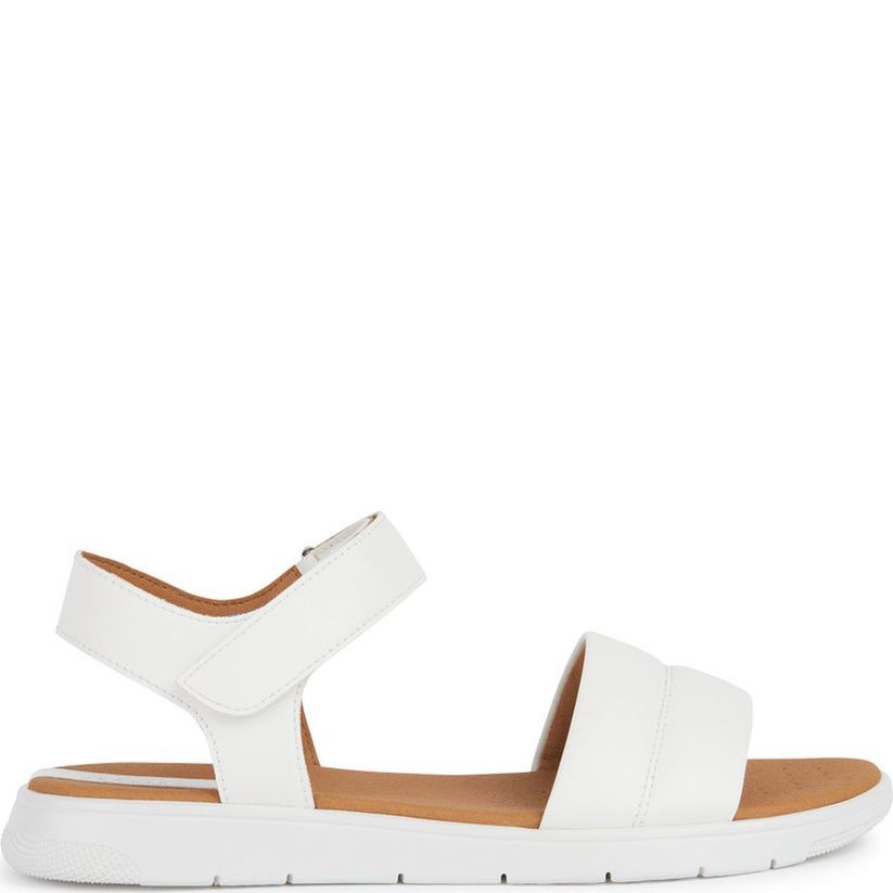 GEOX Basutės moterims, Balta, Dandra sandals 1