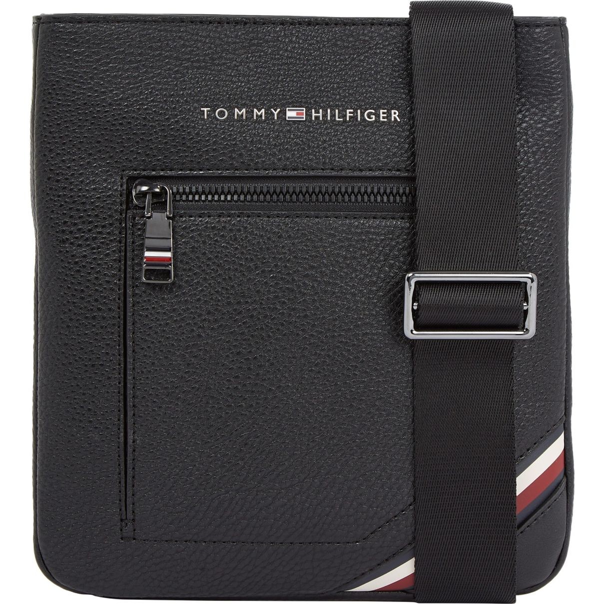 TOMMY HILFIGER Rankinė per petį vyrams, Juoda, Central mini crossover 1