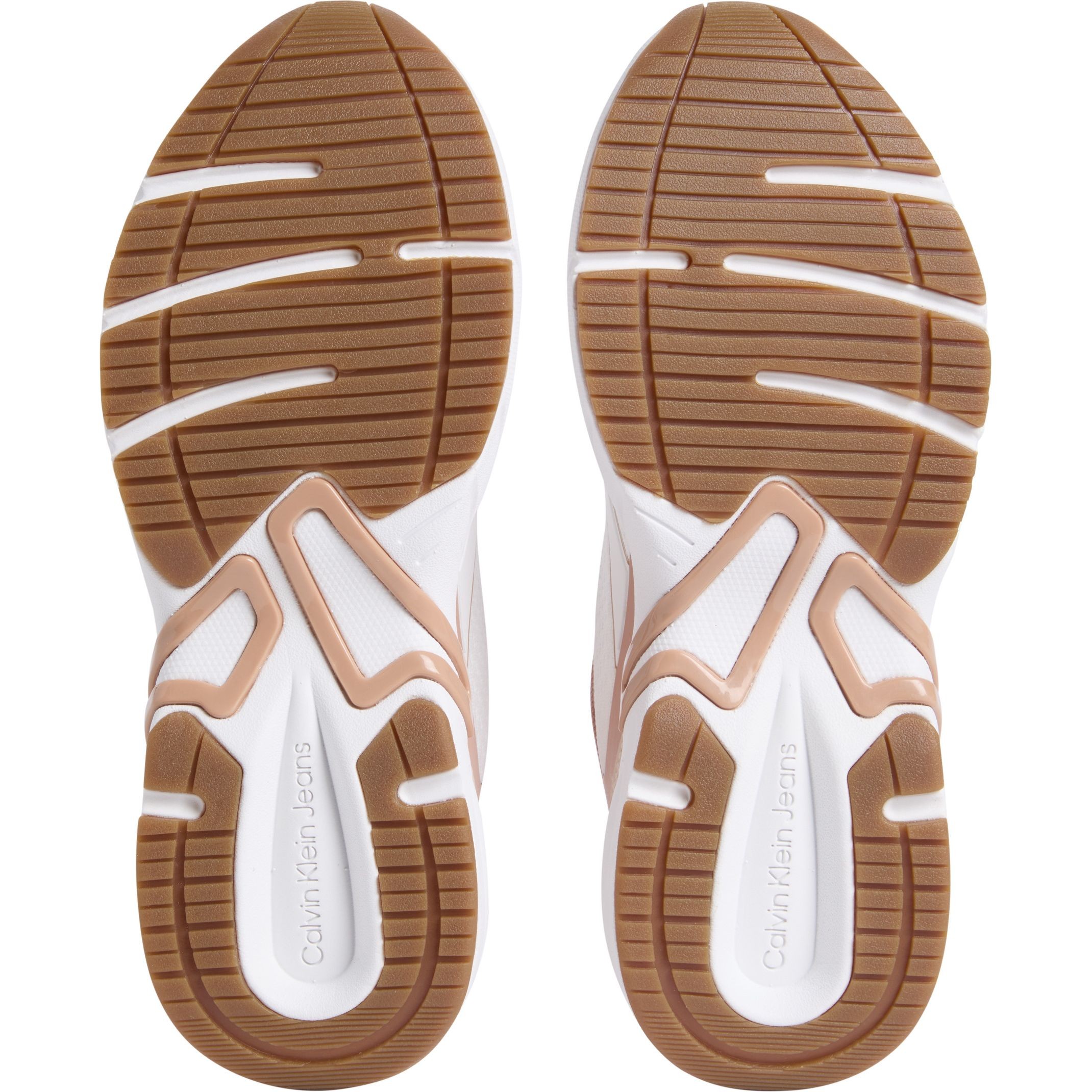 CALVIN KLEIN JEANS Laisvalaikio bateliai moterims, Balta, Retro tennis knit sneaker 5