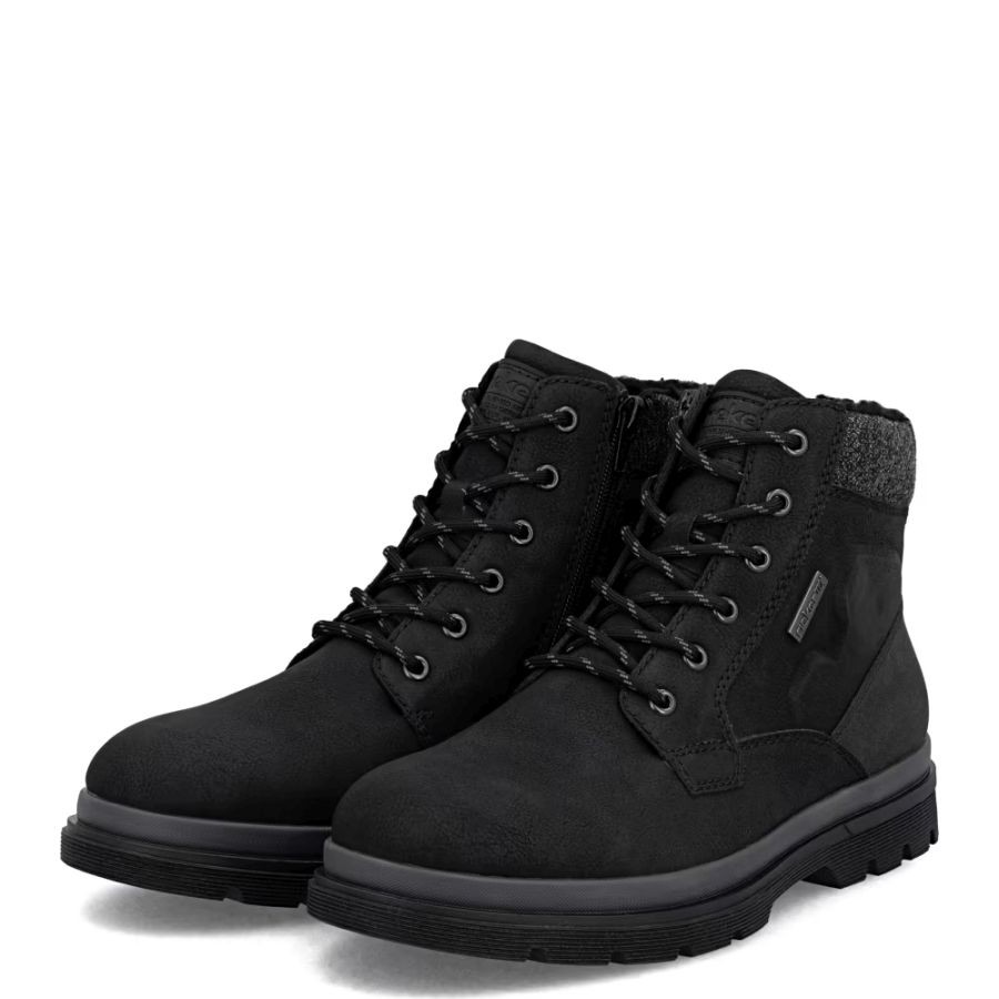 RIEKER Aulinukai vyrams, Juoda, Booties 4