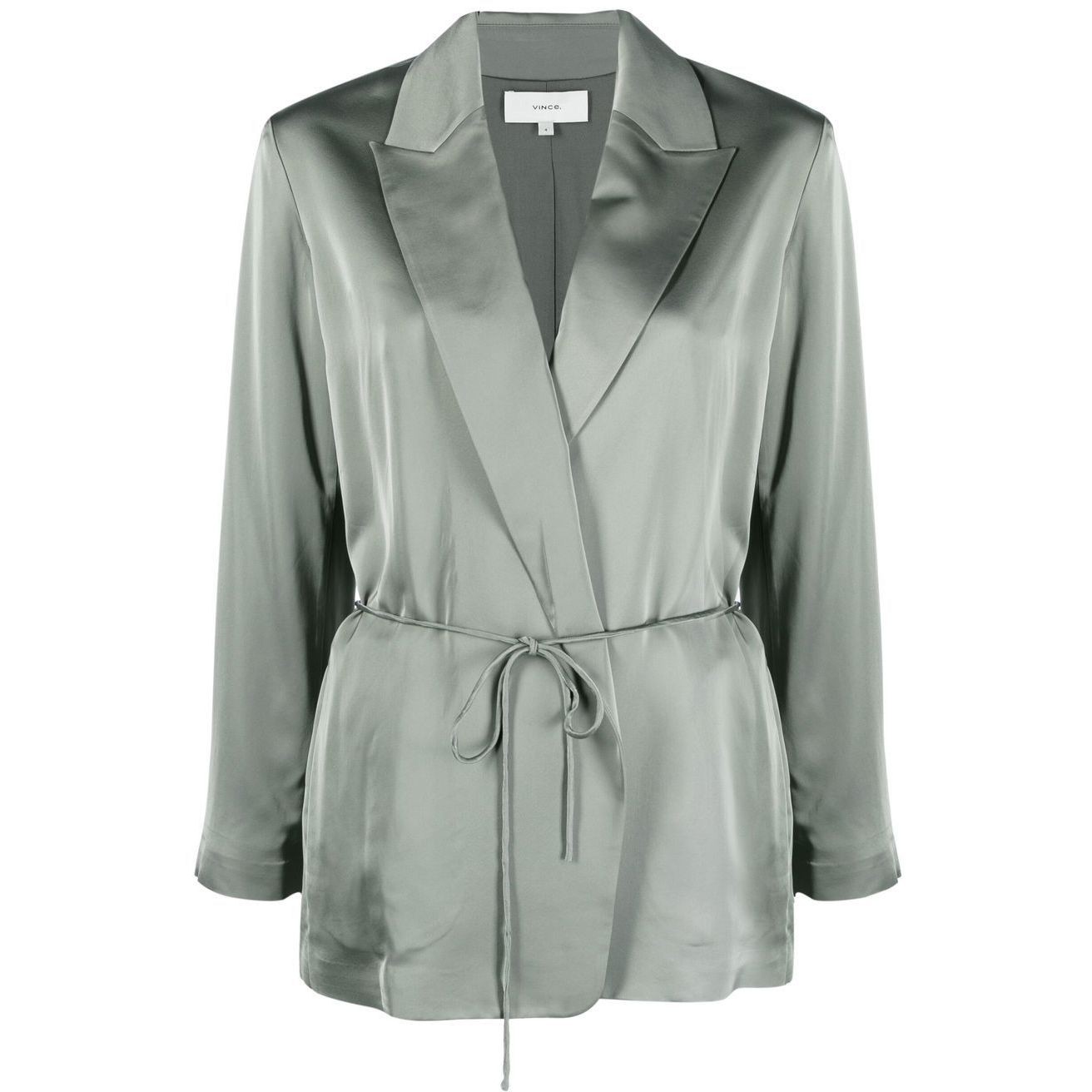 VINCE Švarkas moterims, Pilka, Drapey soft blazer