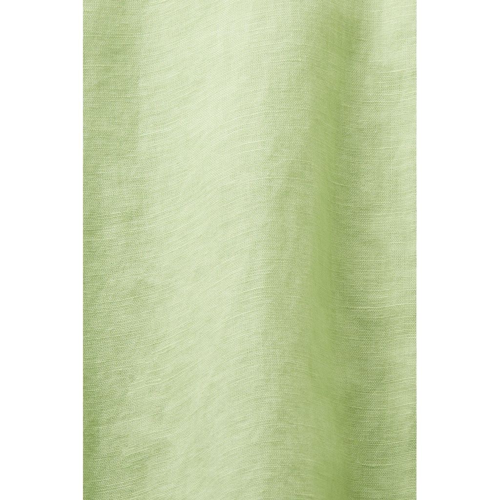 ESPRIT Palaidinės moterims, Žalia, Linen Cotton Shirt 4