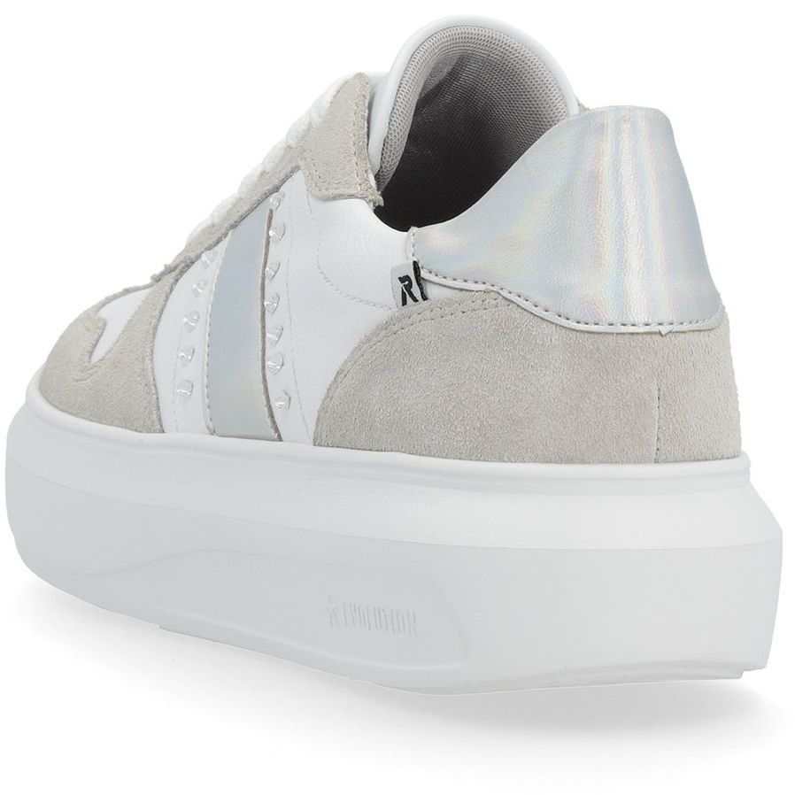 RIEKER Laisvalaikio bateliai moterims, Balta, LEISURE 5