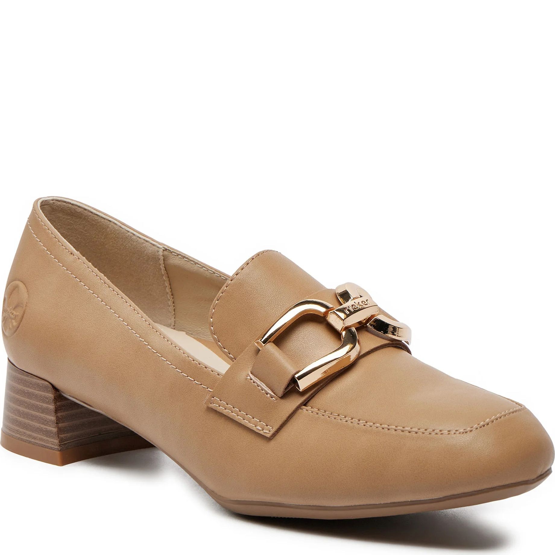 RIEKER Klasikiniai batai moterims, Smėlio, FORMAL 1