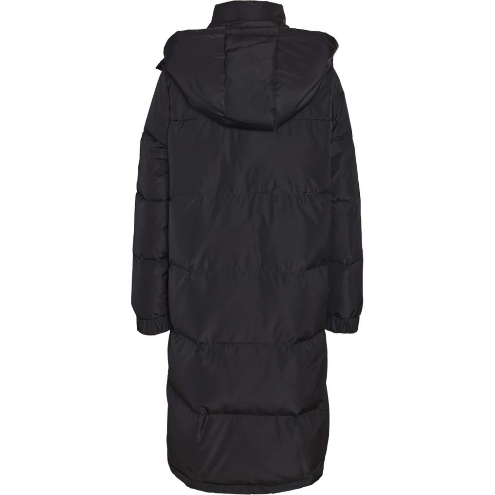 NOISY MAY Pūkinis paltas moterims, Juoda, Cerise long down jacket 2