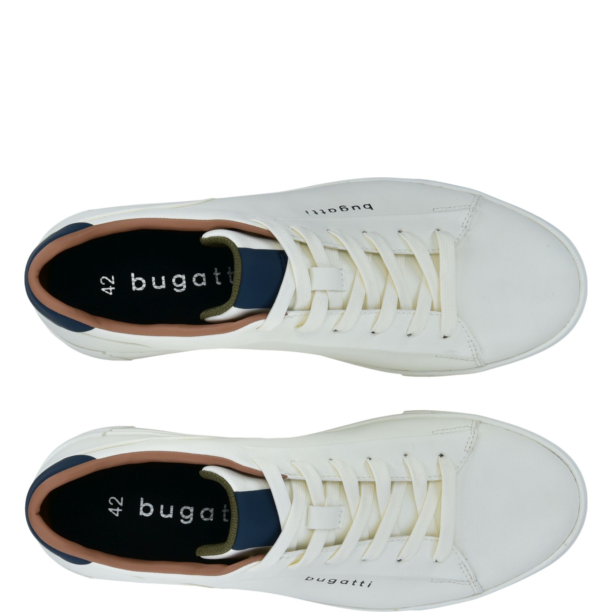 BUGATTI Laisvalaikio bateliai vyrams, Balta, Leisure 6