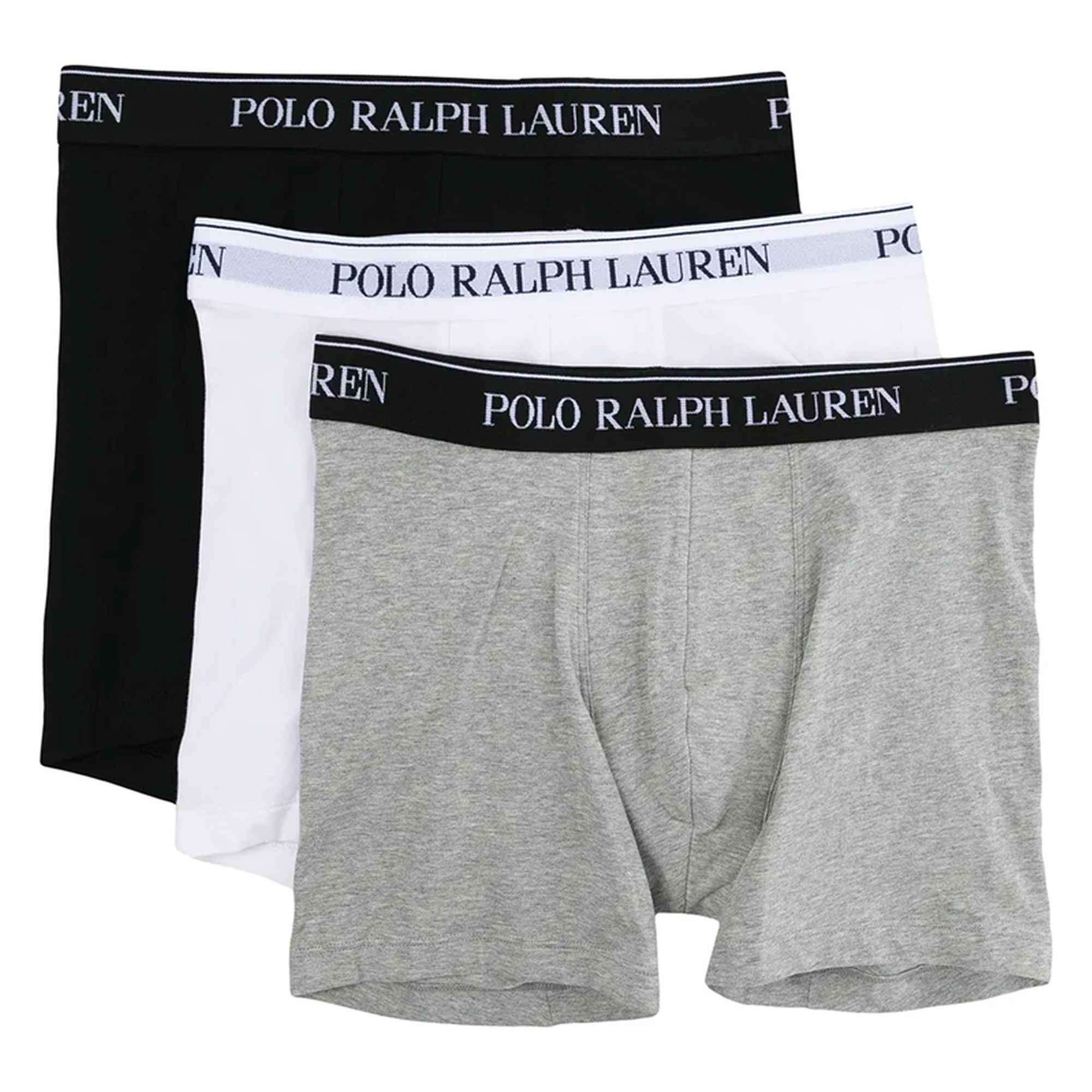 POLO RALPH LAUREN UW Ilginti apatiniai vyrams, Marga, 3 pack-boxer brief 1
