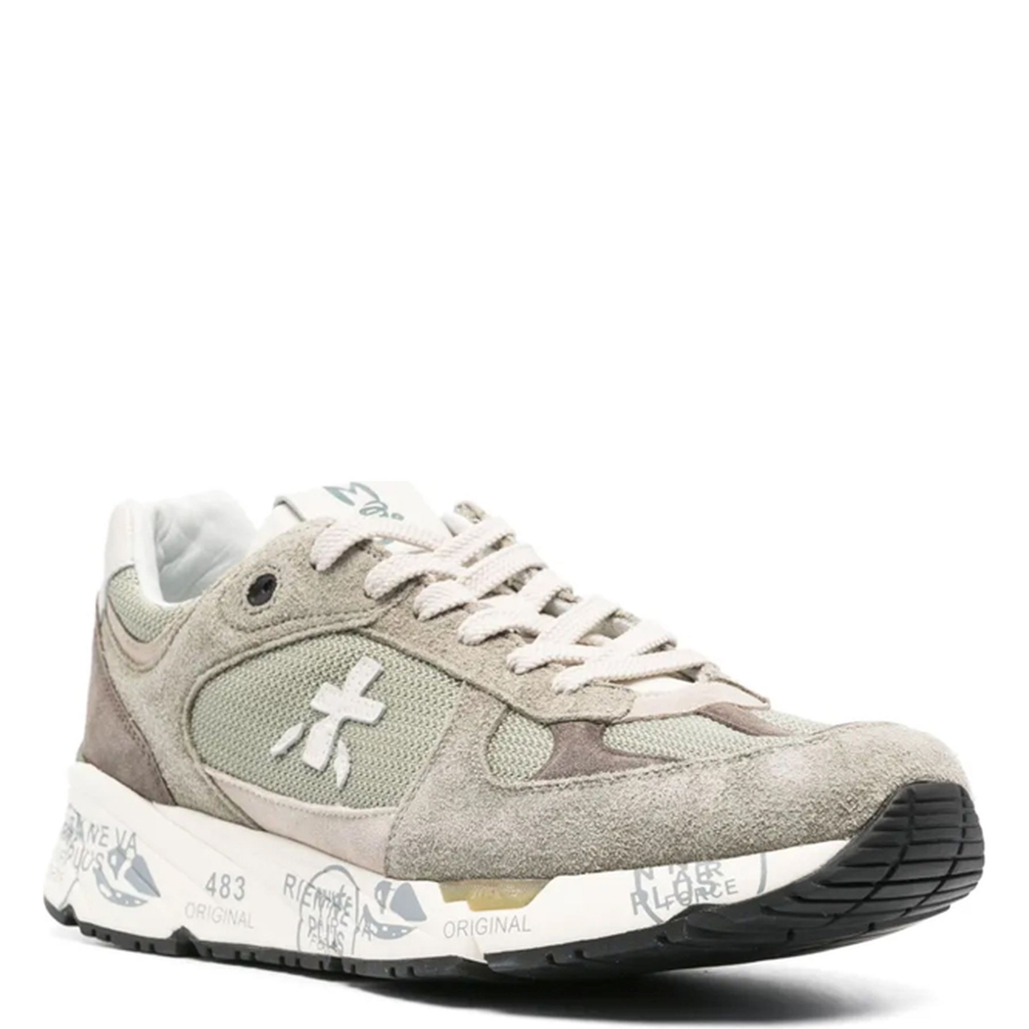 PREMIATA Laisvalaikio bateliai vyrams, Pilka, sneakers 1