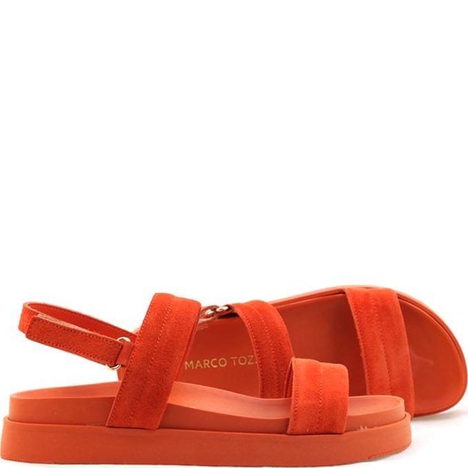 MARCO TOZZI Basutės moterims, Raudona, SANDALS 4