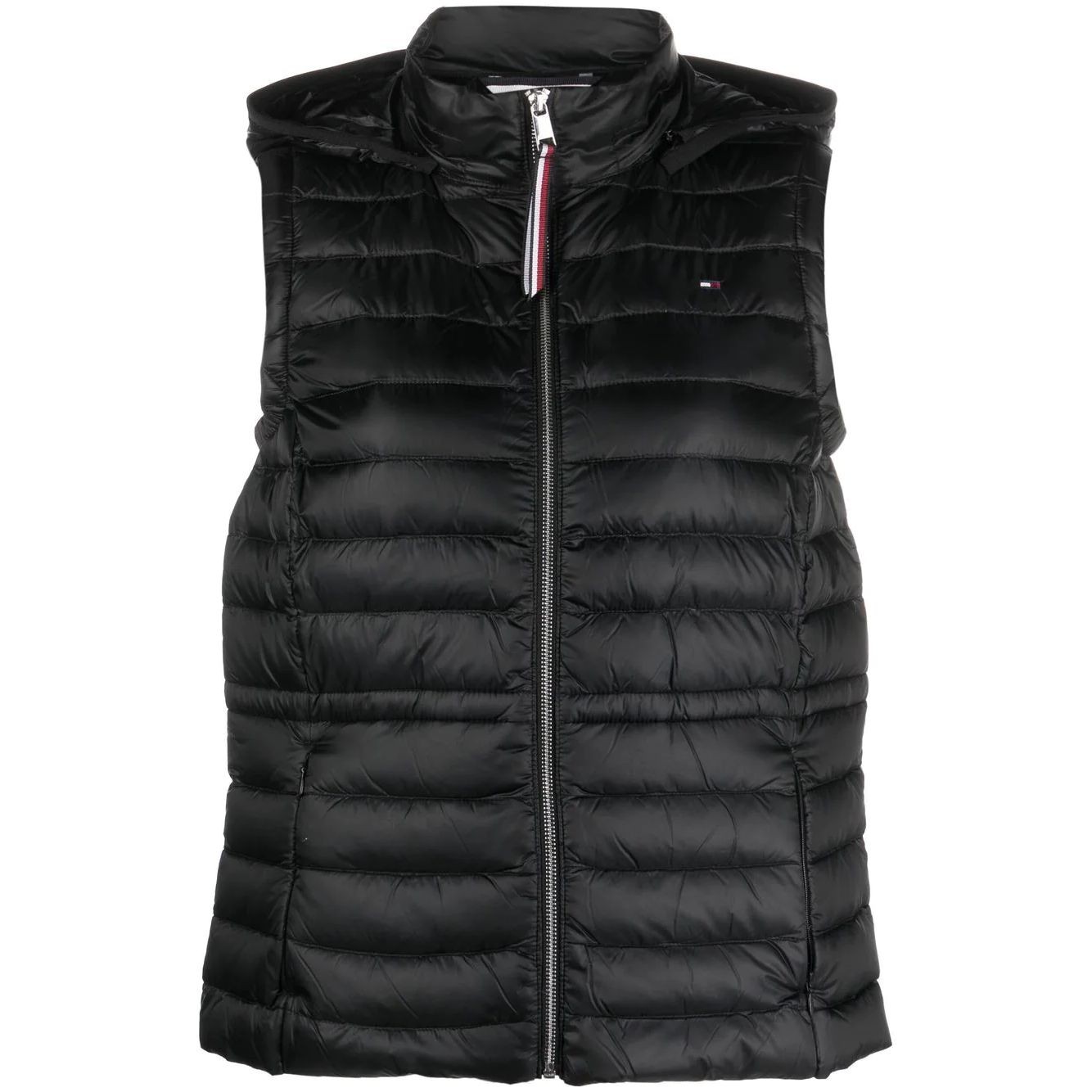 TOMMY HILFIGER Pūkinė liemenė moterims, Juoda, Feminine lw down vest 1