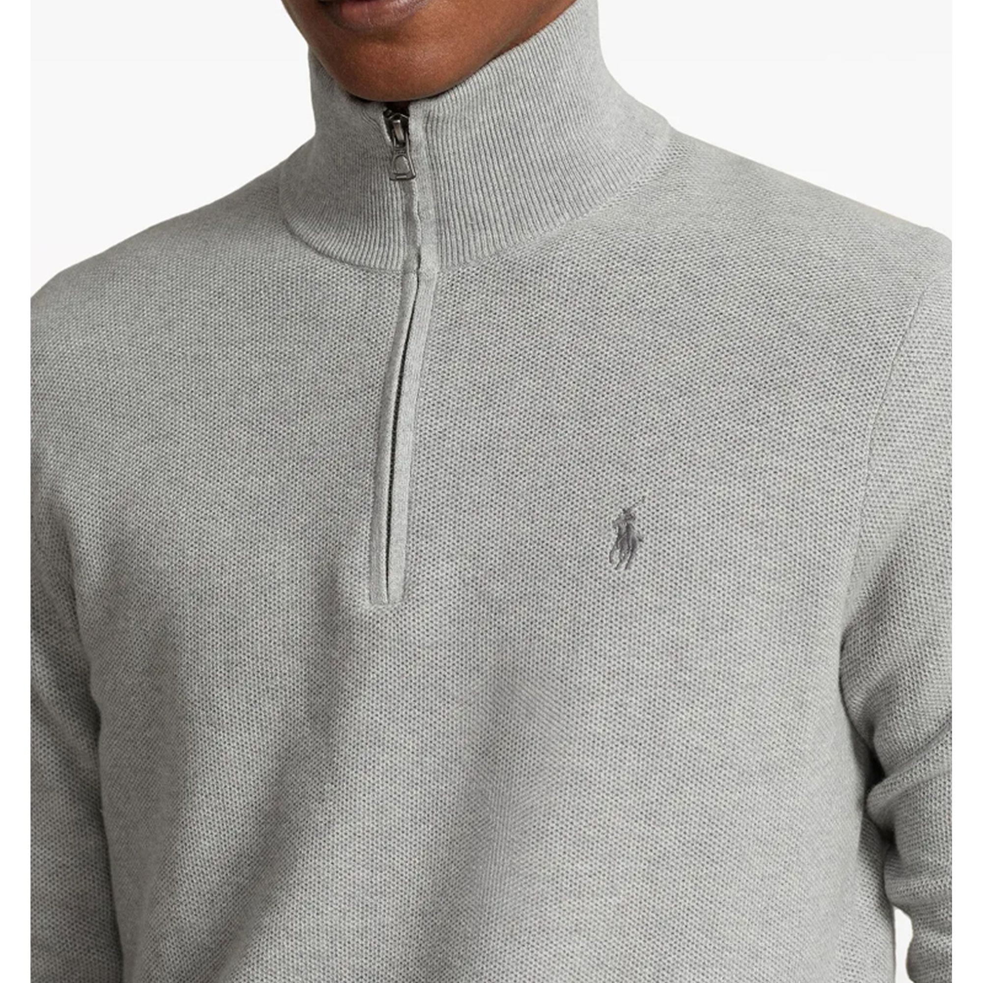 POLO RALPH LAUREN Megztinis vyrams, Pilka, Ls hz-long sleeve-pullover 4