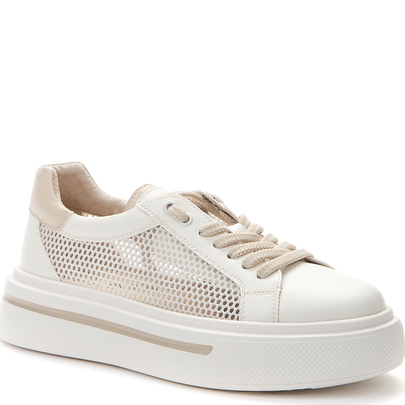 KEDDO Sportbačiai moterims, Smėlio, SNEAKERS 1