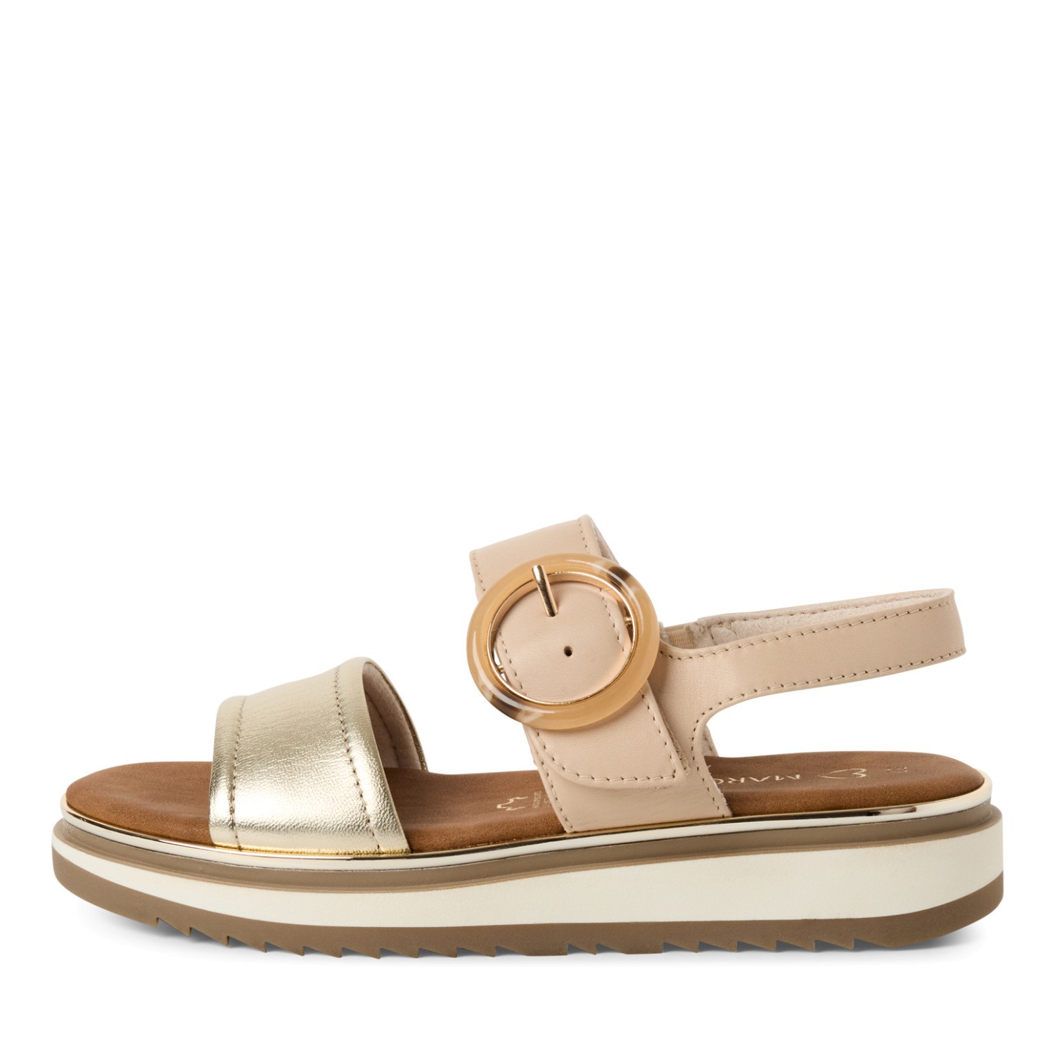 MARCO TOZZI Basutės moterims, Auksinė, Sandals 2